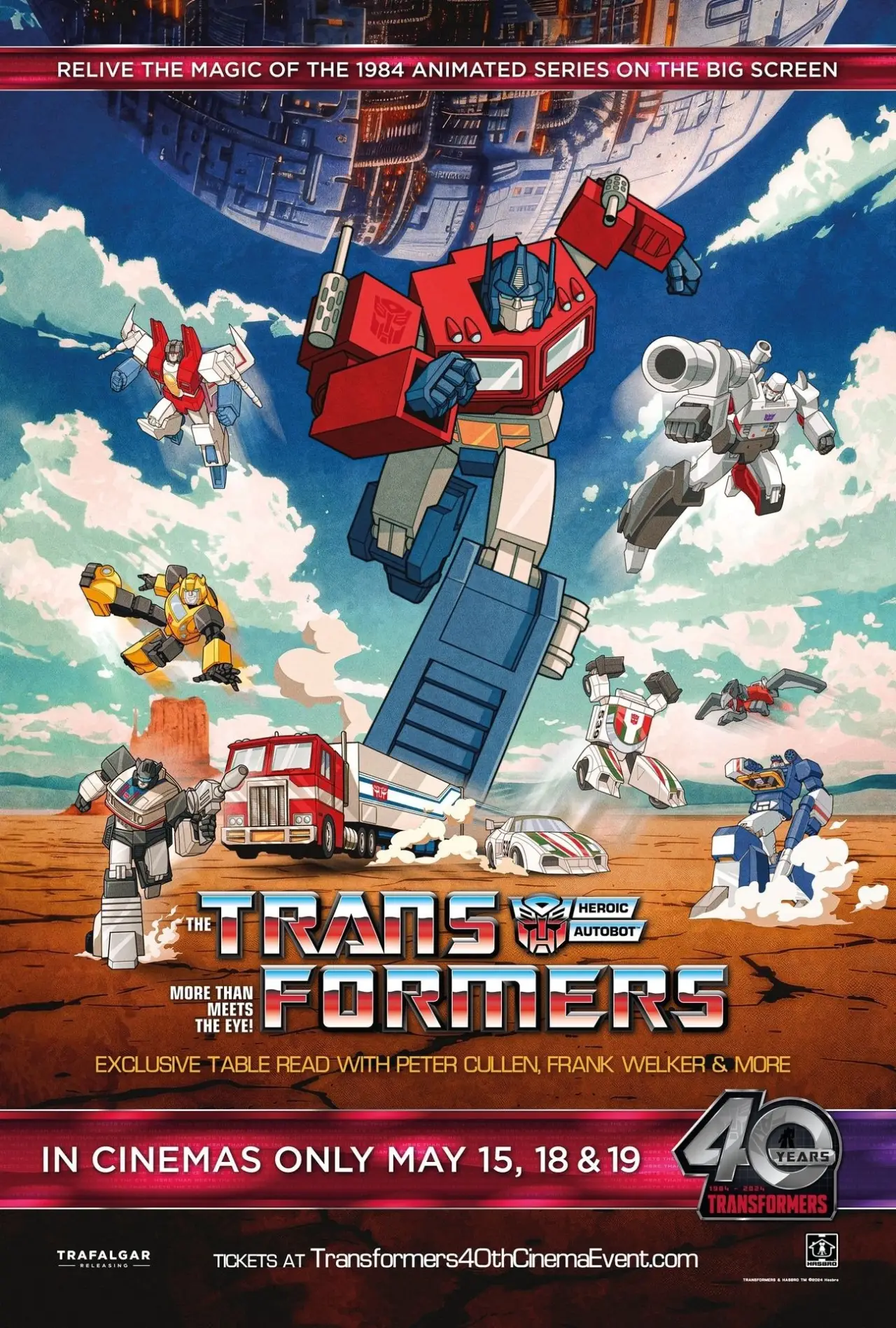 Plakat filmowy "Transformers: 40th Anniversary Event"