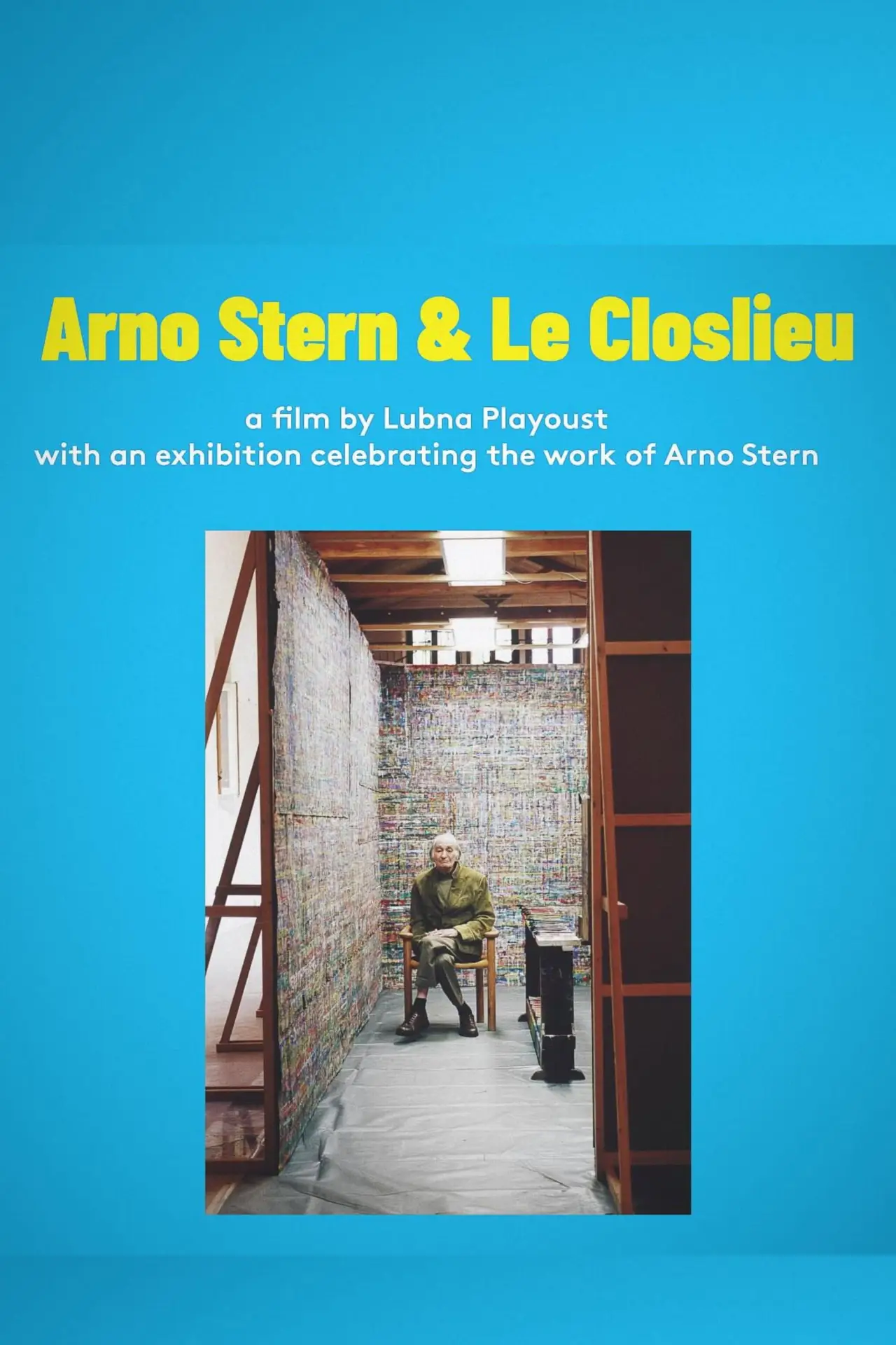 Plakat filmowy "Arno Stern et le Closlieu"