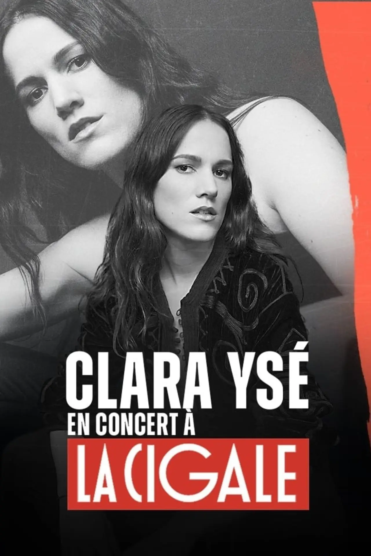 Plakat filmowy "Clara Ysé en concert à la Cigale"