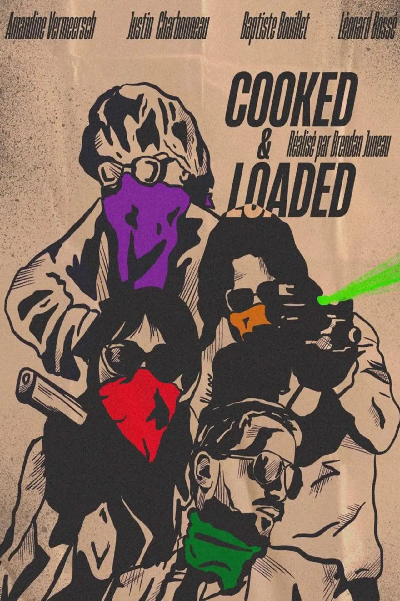 Plakat filmowy "Cooked & Loaded"
