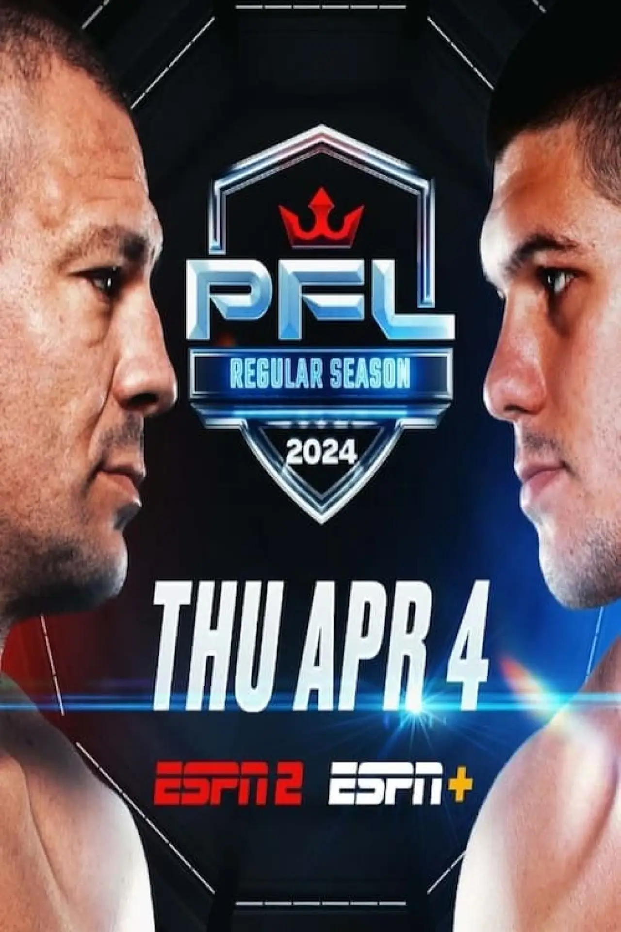 Plakat filmowy "PFL 2024 #1: 2024 Regular Season - Delija vs. Moldavsky"