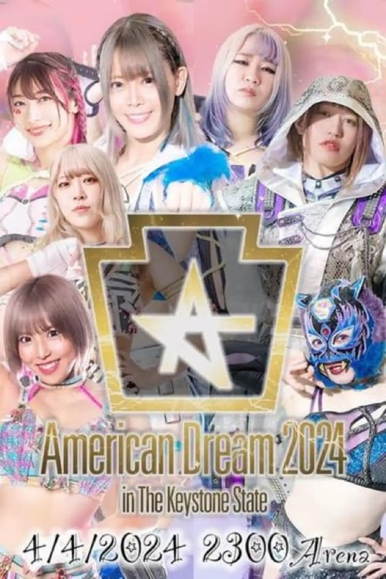 Plakat filmowy "Stardom American Dream 2024 in the Keystone State"