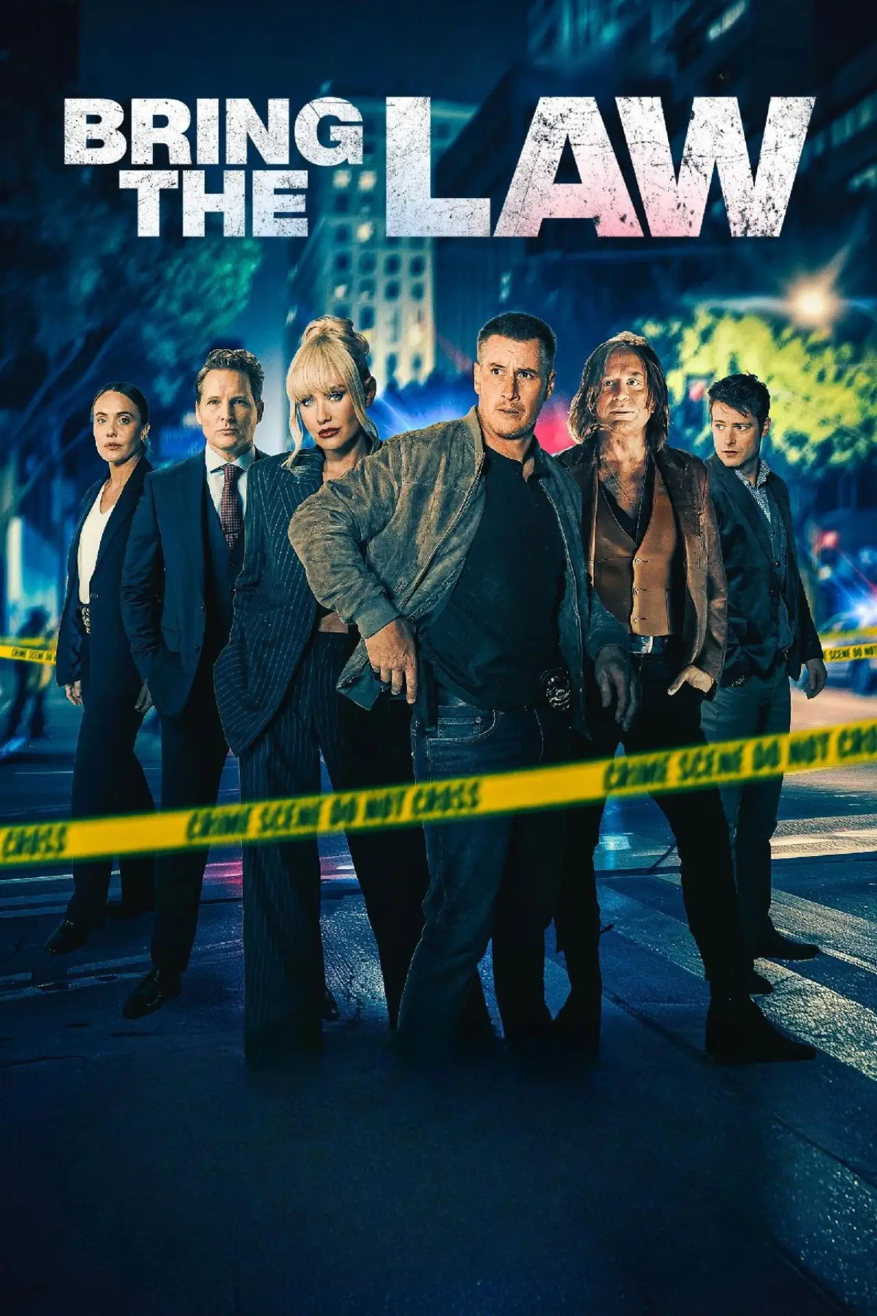 Plakat filmowy "Bring the Law"