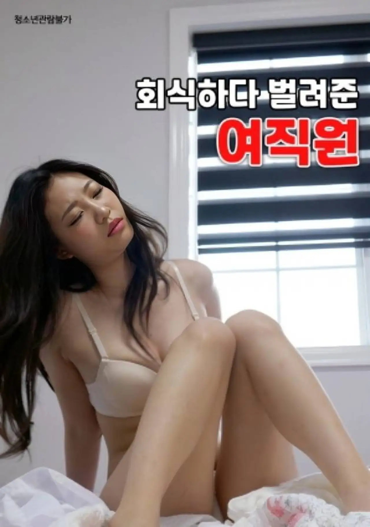 Plakat filmowy "회식하다 벌려준 여직원"