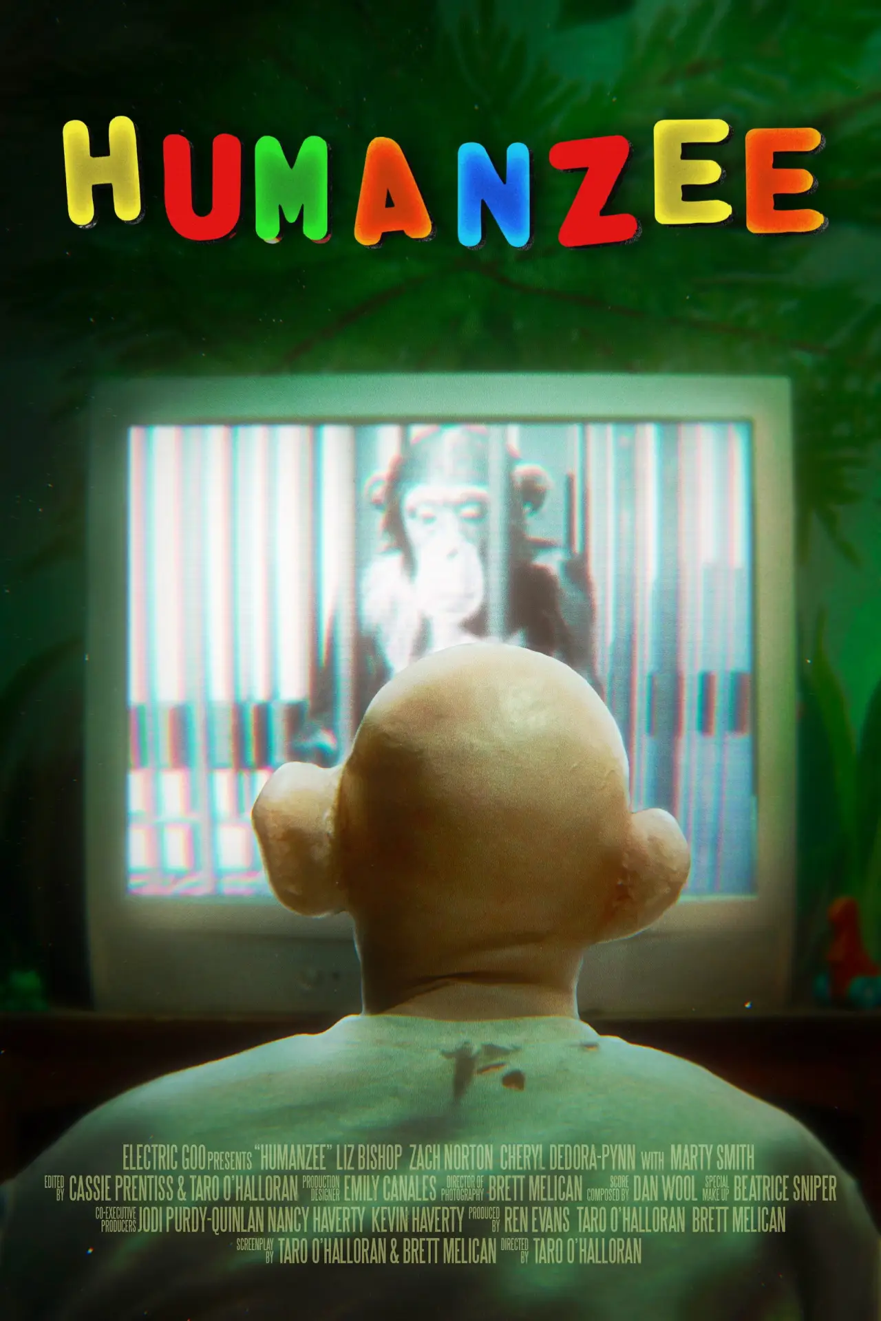 Plakat filmowy "Humanzee"