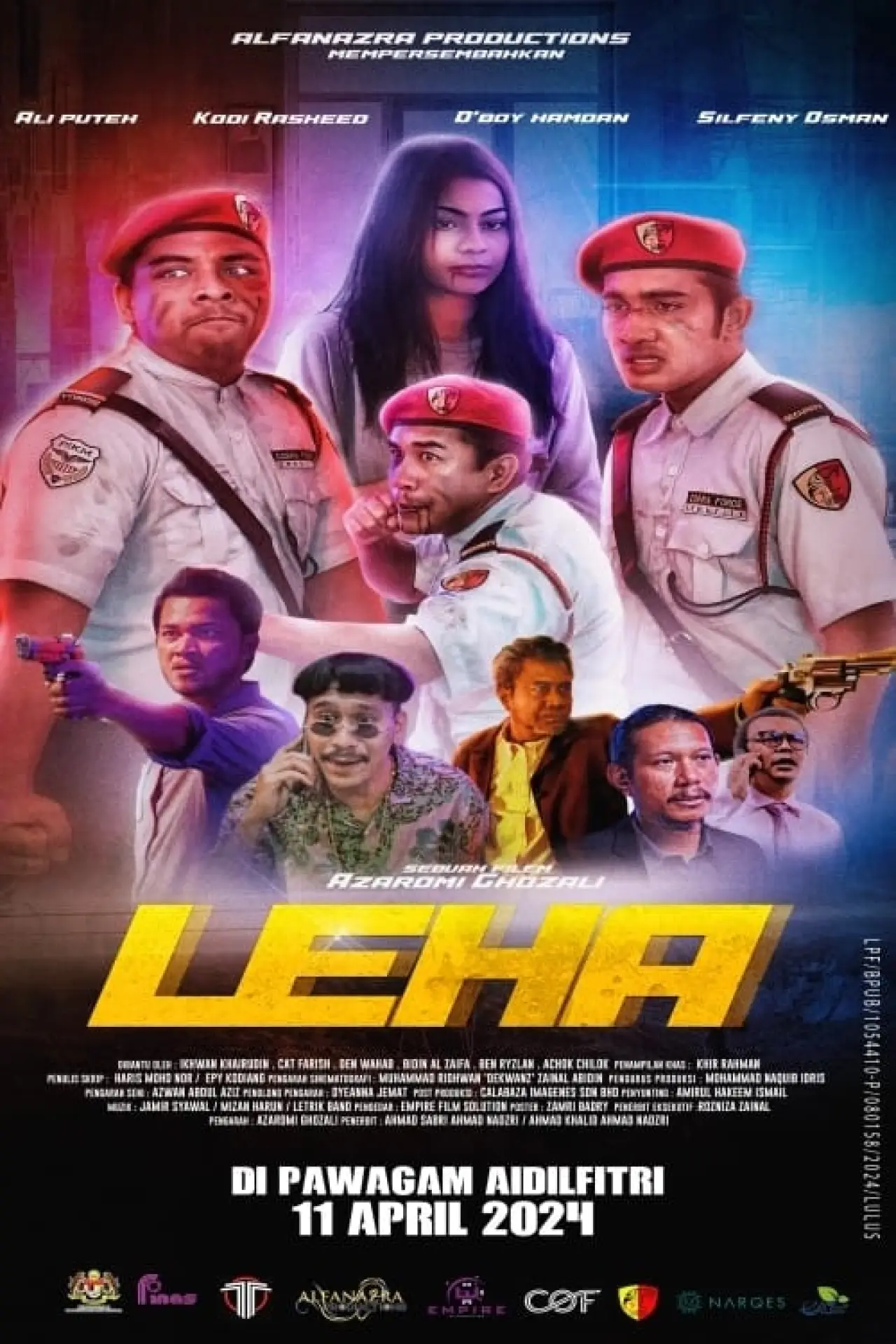 Plakat filmowy "Leha"