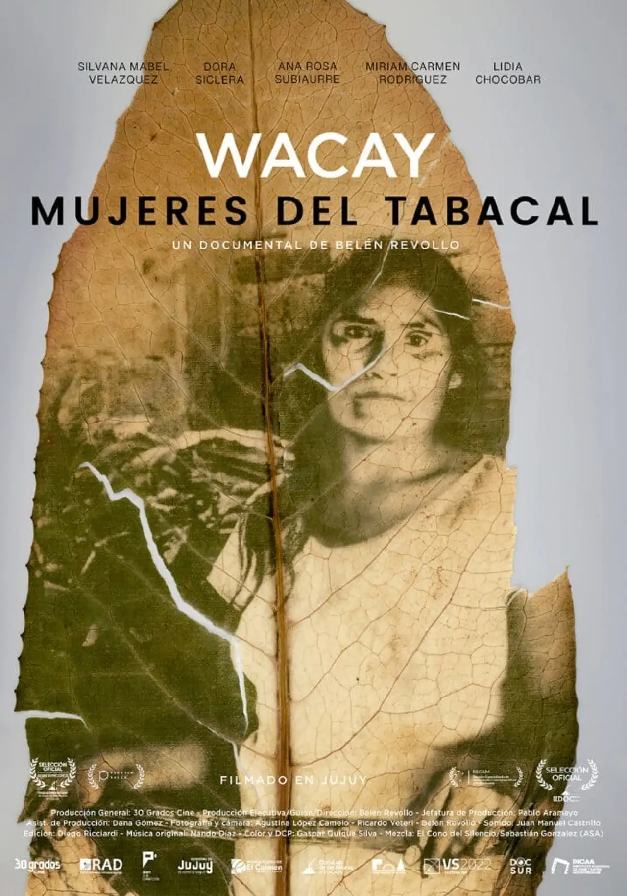 Plakat filmowy "Wacay, mujeres del tabacal"