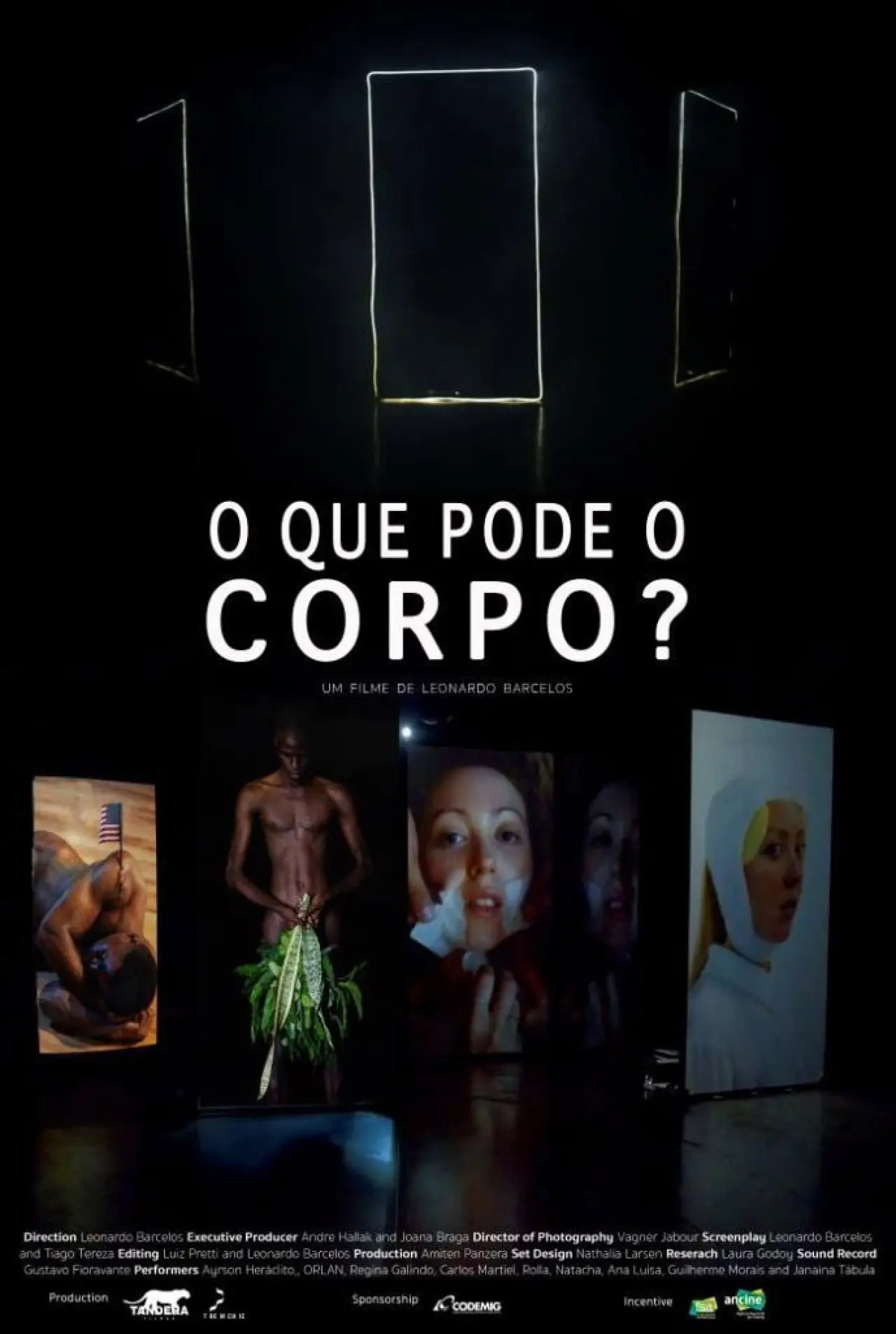 Plakat filmowy "O Que Pode O Corpo?"
