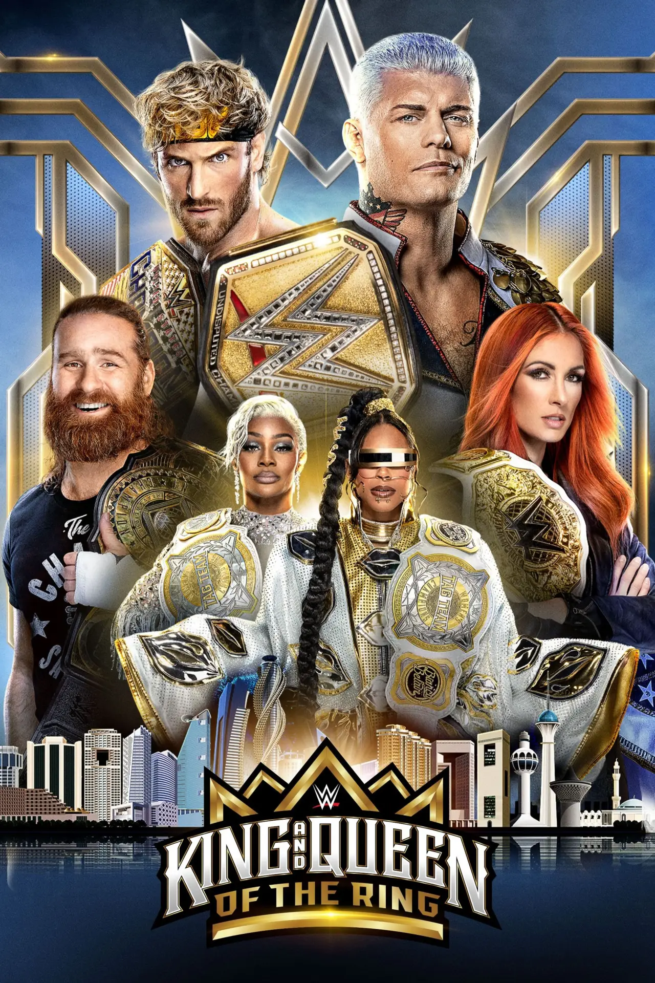 Plakat filmowy "WWE King and Queen of the Ring"