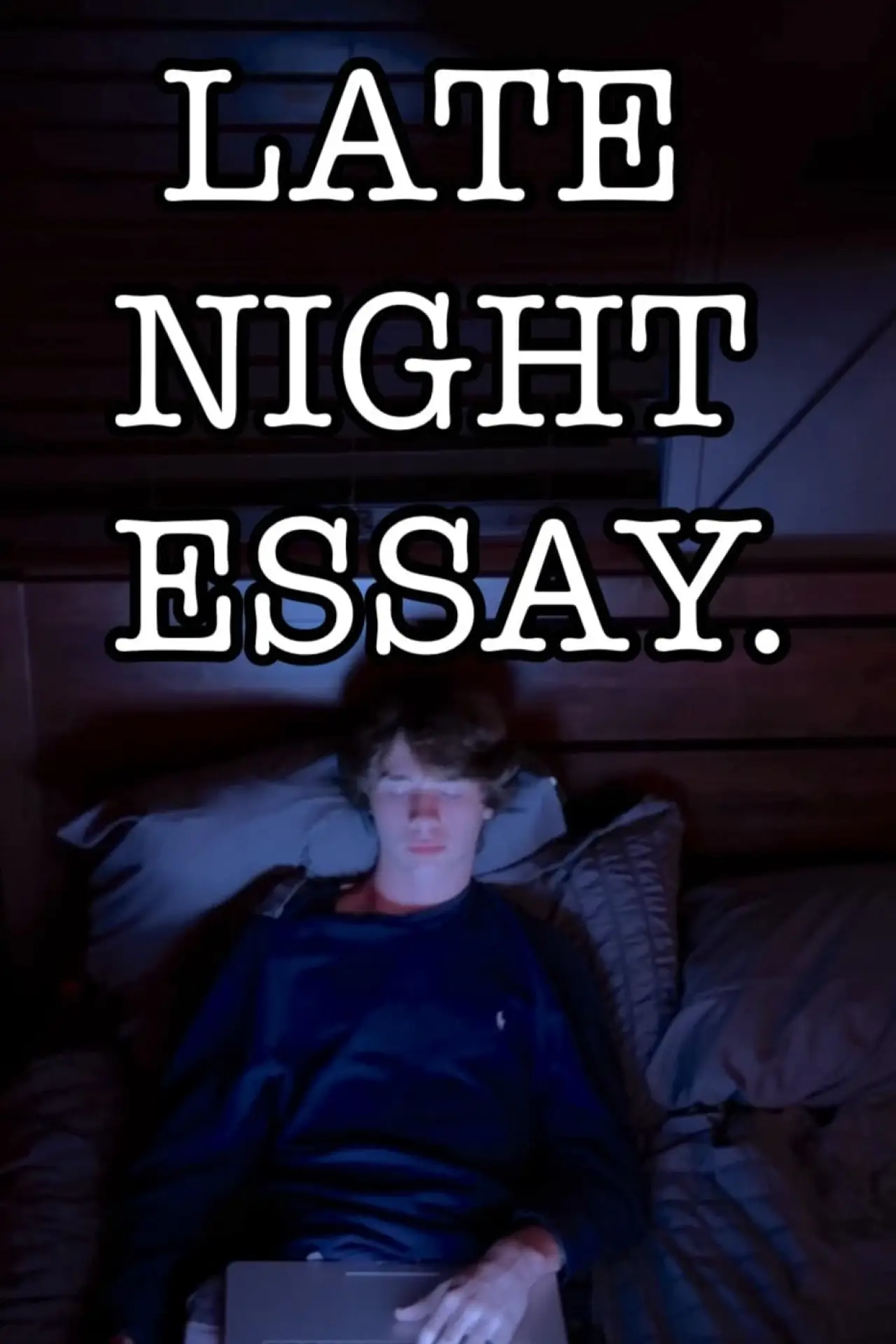Plakat filmowy "Late Night Essay"