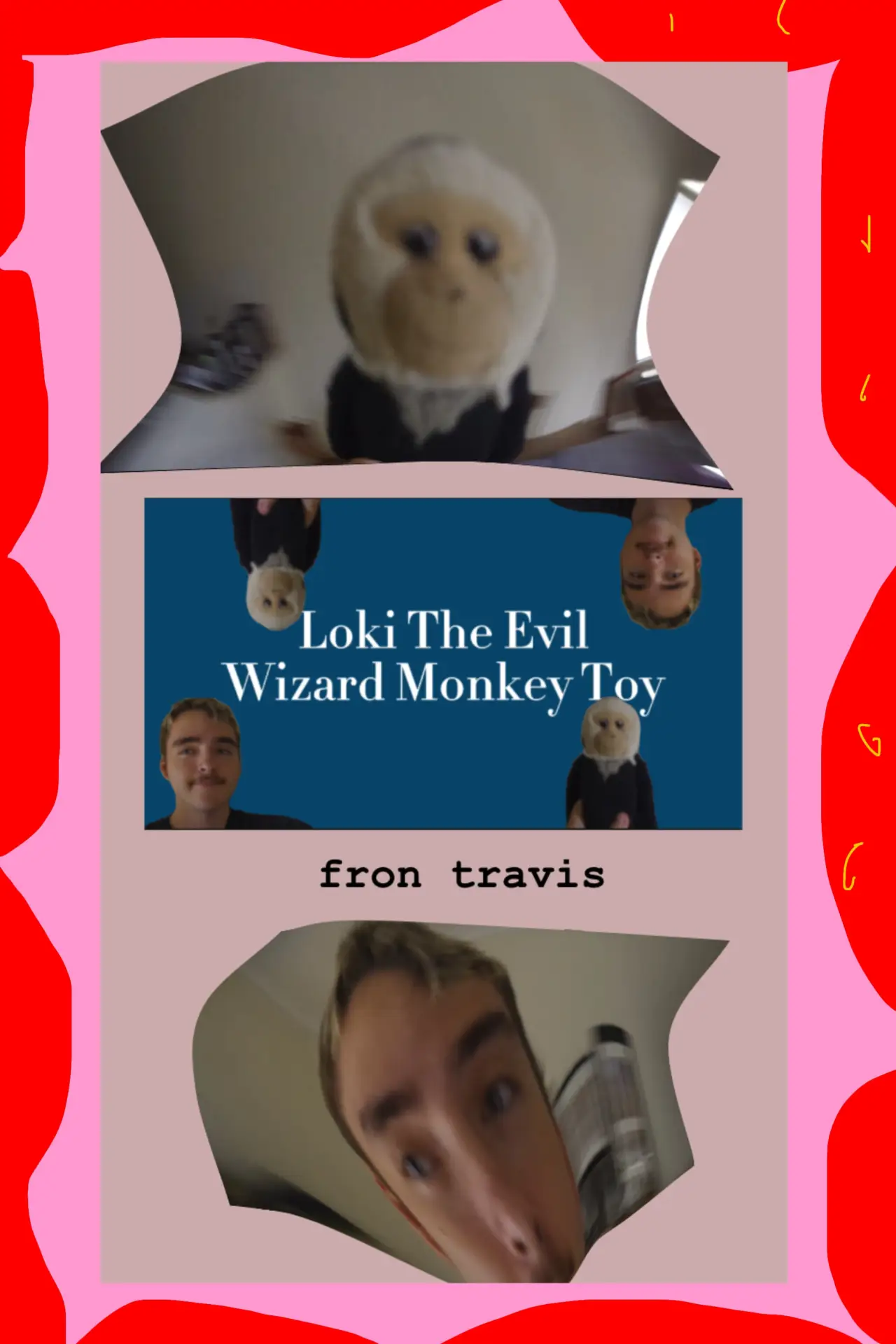 Plakat filmowy "Loki The Evil Wizard Monkey Toy"