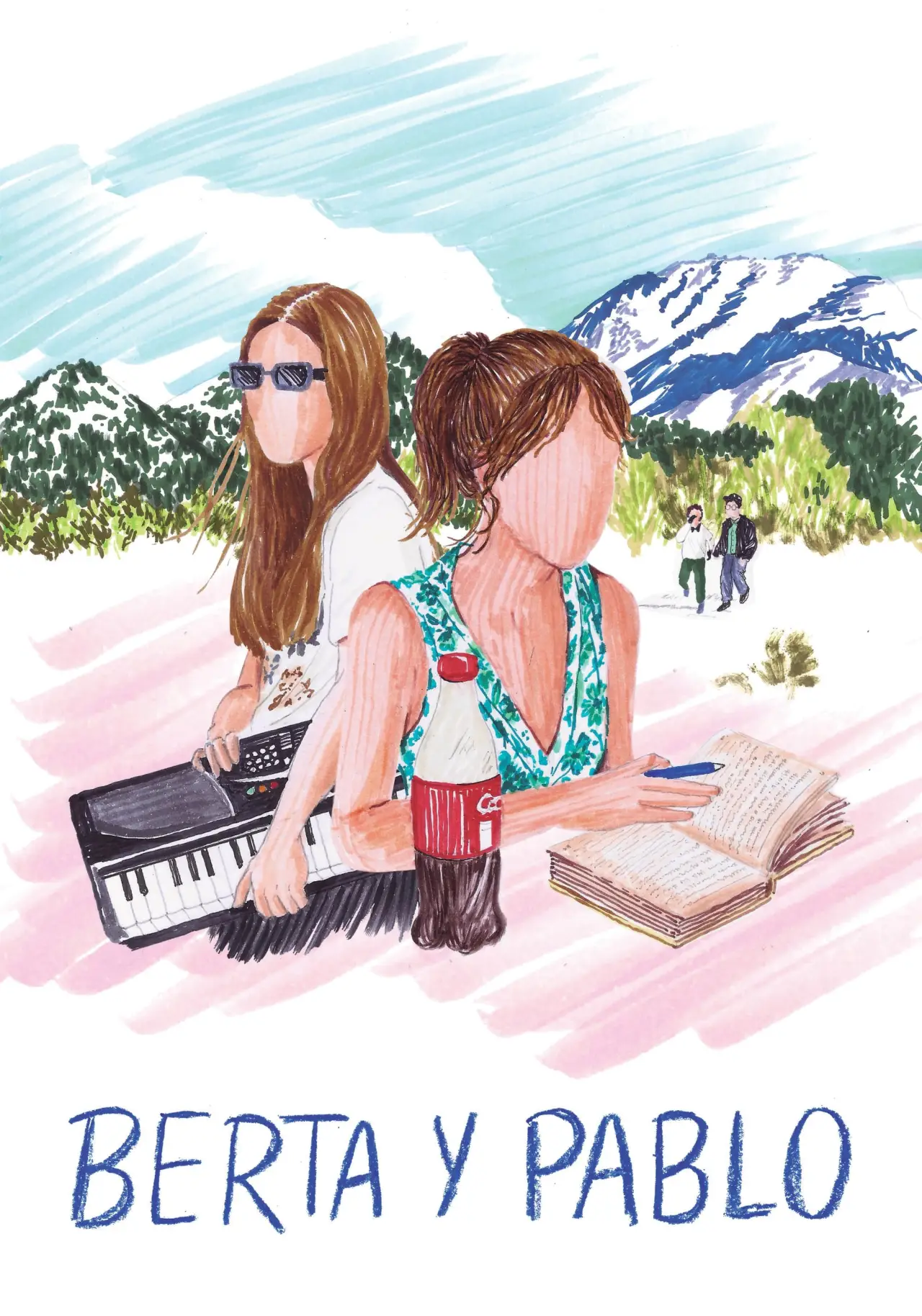 Plakat filmowy "Berta y Pablo"