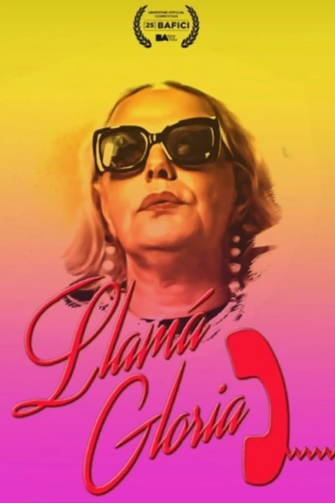 Plakat filmowy "¡Llamá Gloria!"