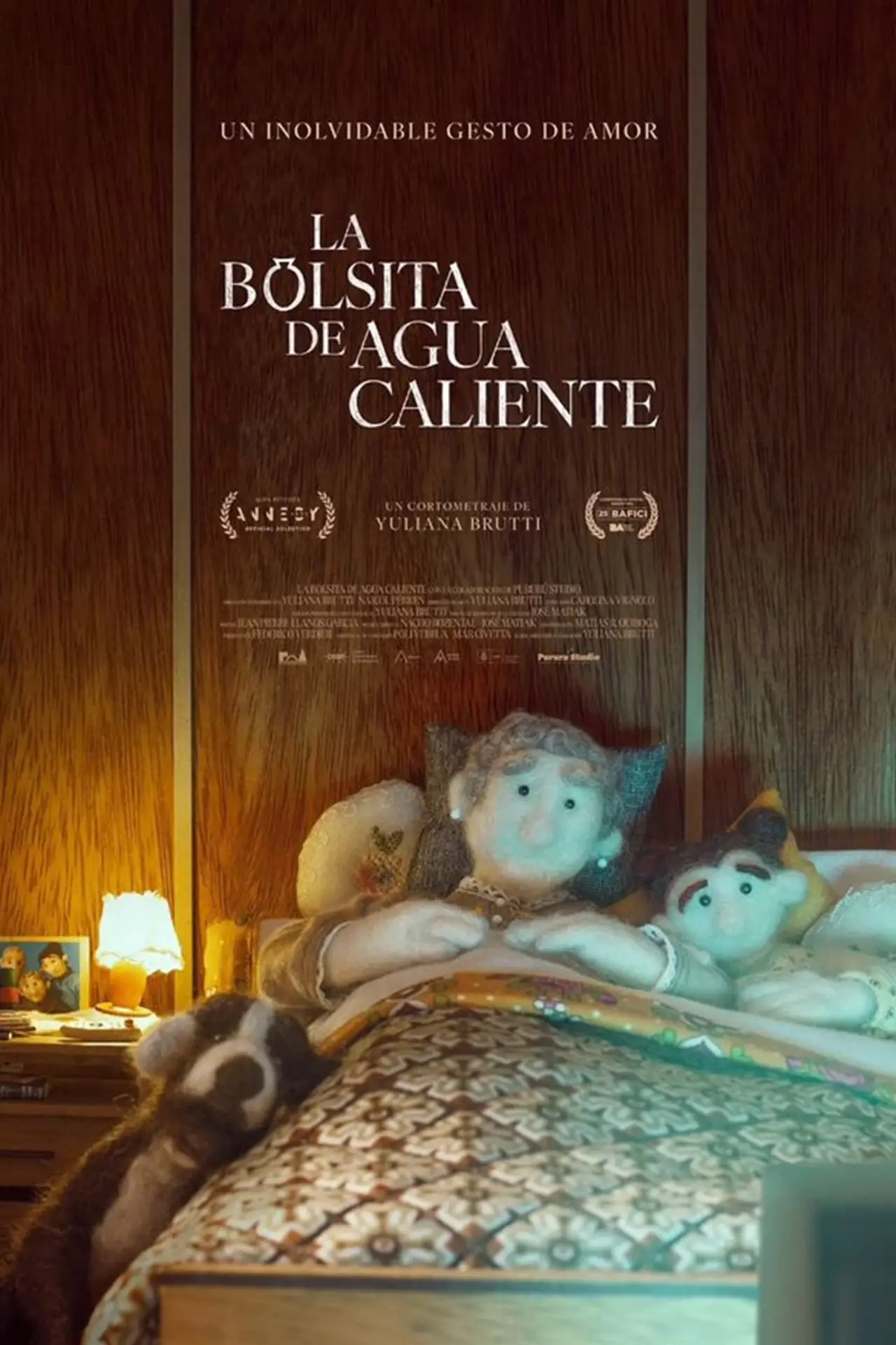 Plakat filmowy "La bolsita de agua caliente"