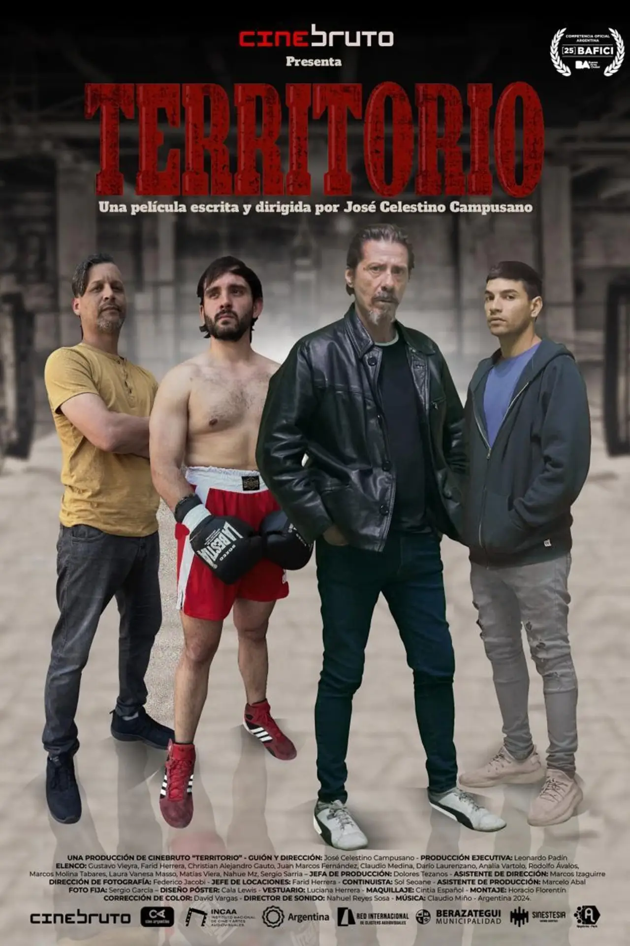 Plakat filmowy "Territorio"