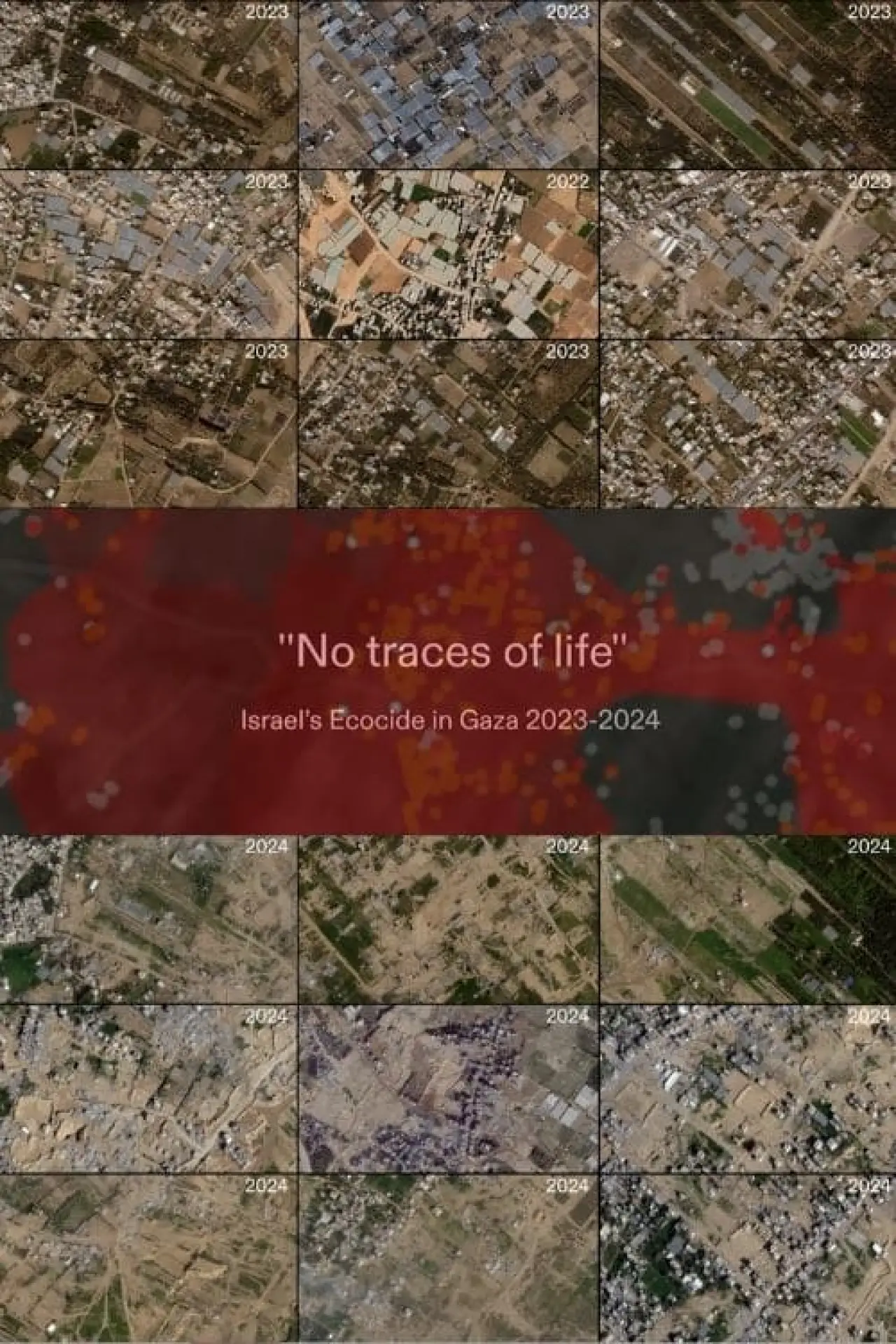 Plakat filmowy "No Traces of Life"