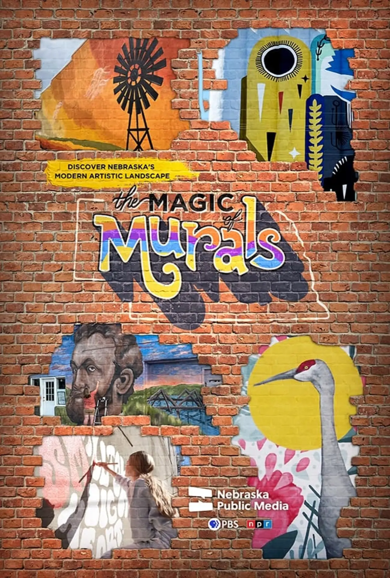 Plakat filmowy "The Magic of Murals"