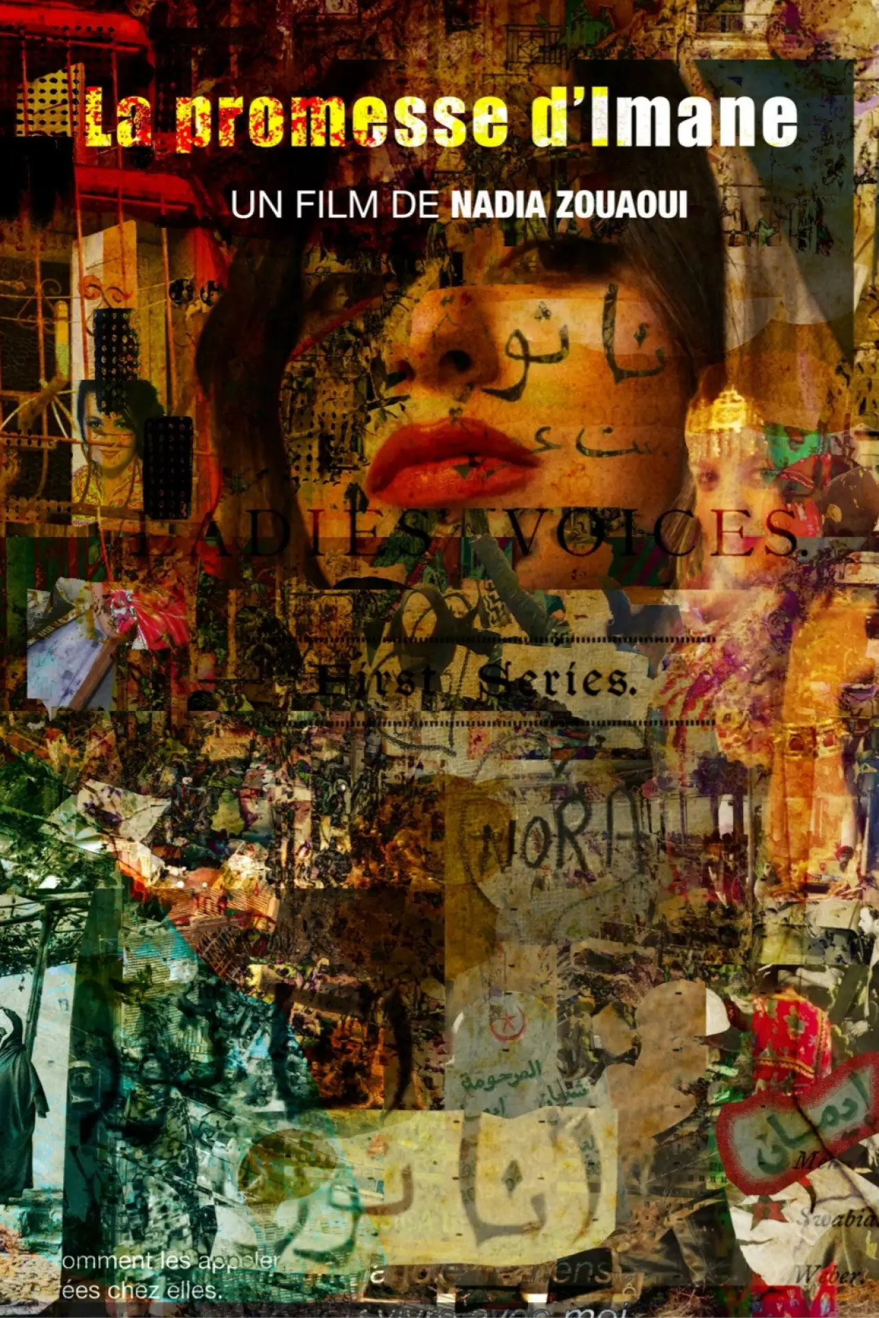 Plakat filmowy "La promesse d’Imane"