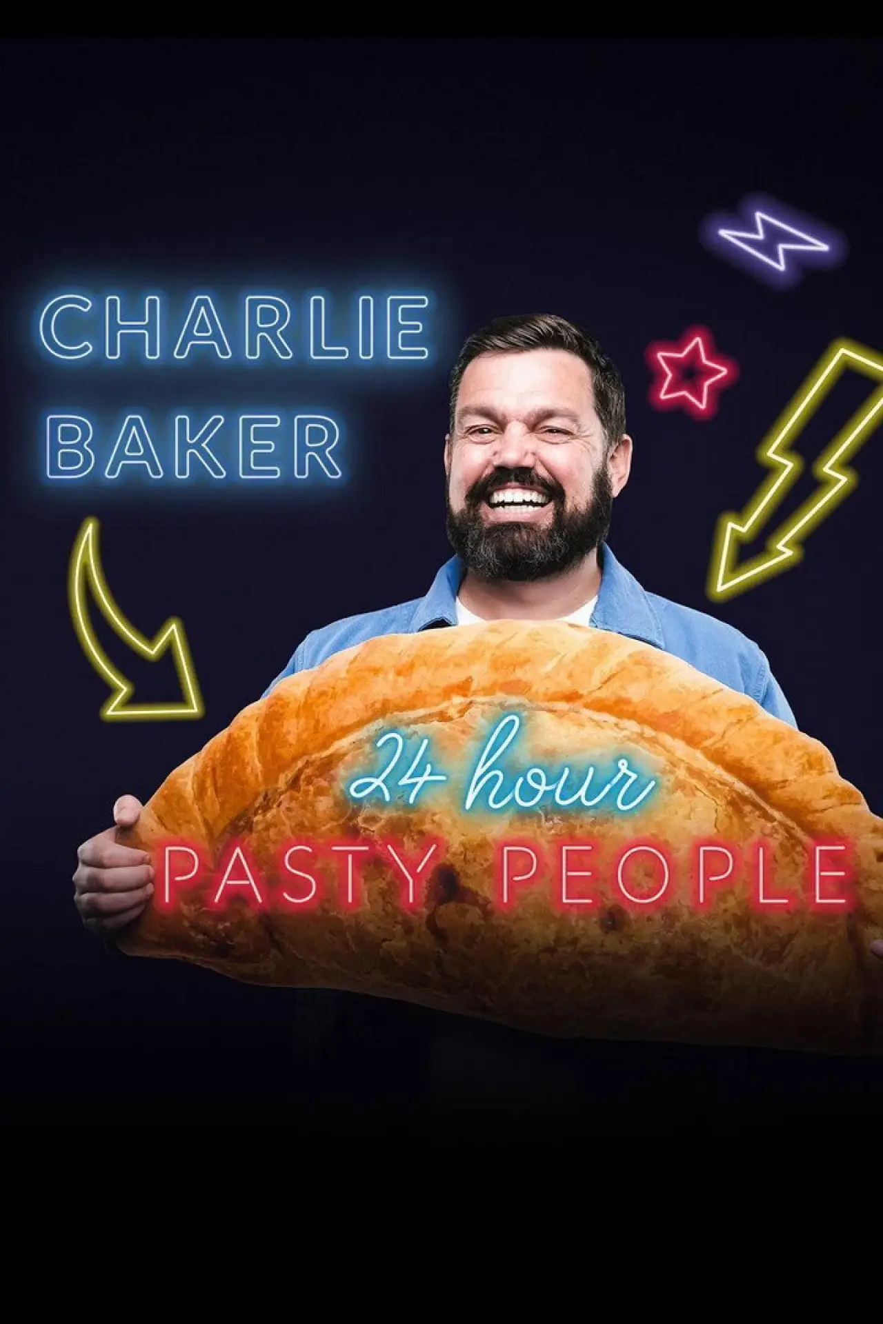 Plakat filmowy "Charlie Baker: 24 Hour Pasty People"