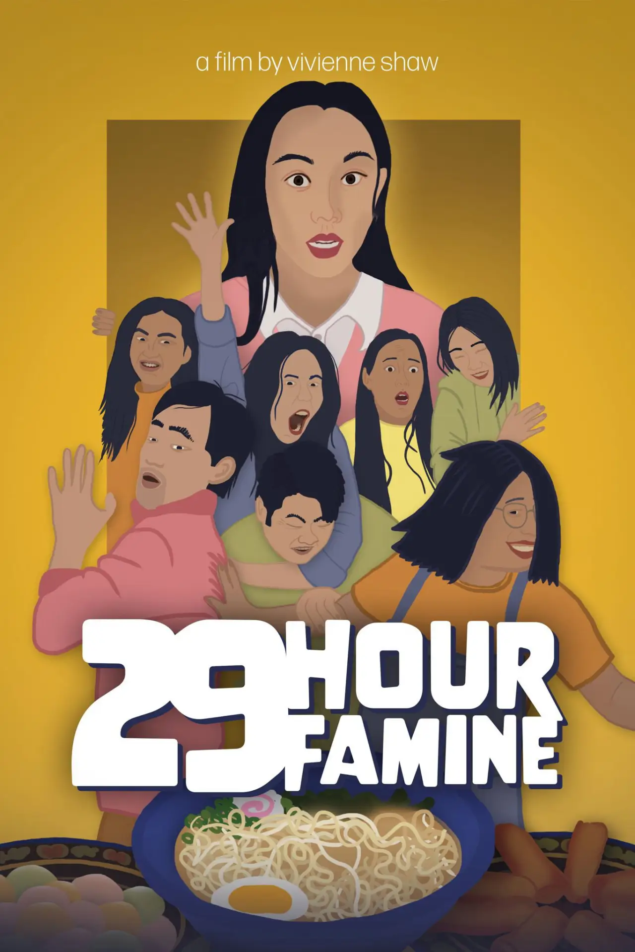 Plakat filmowy "29 Hour Famine"