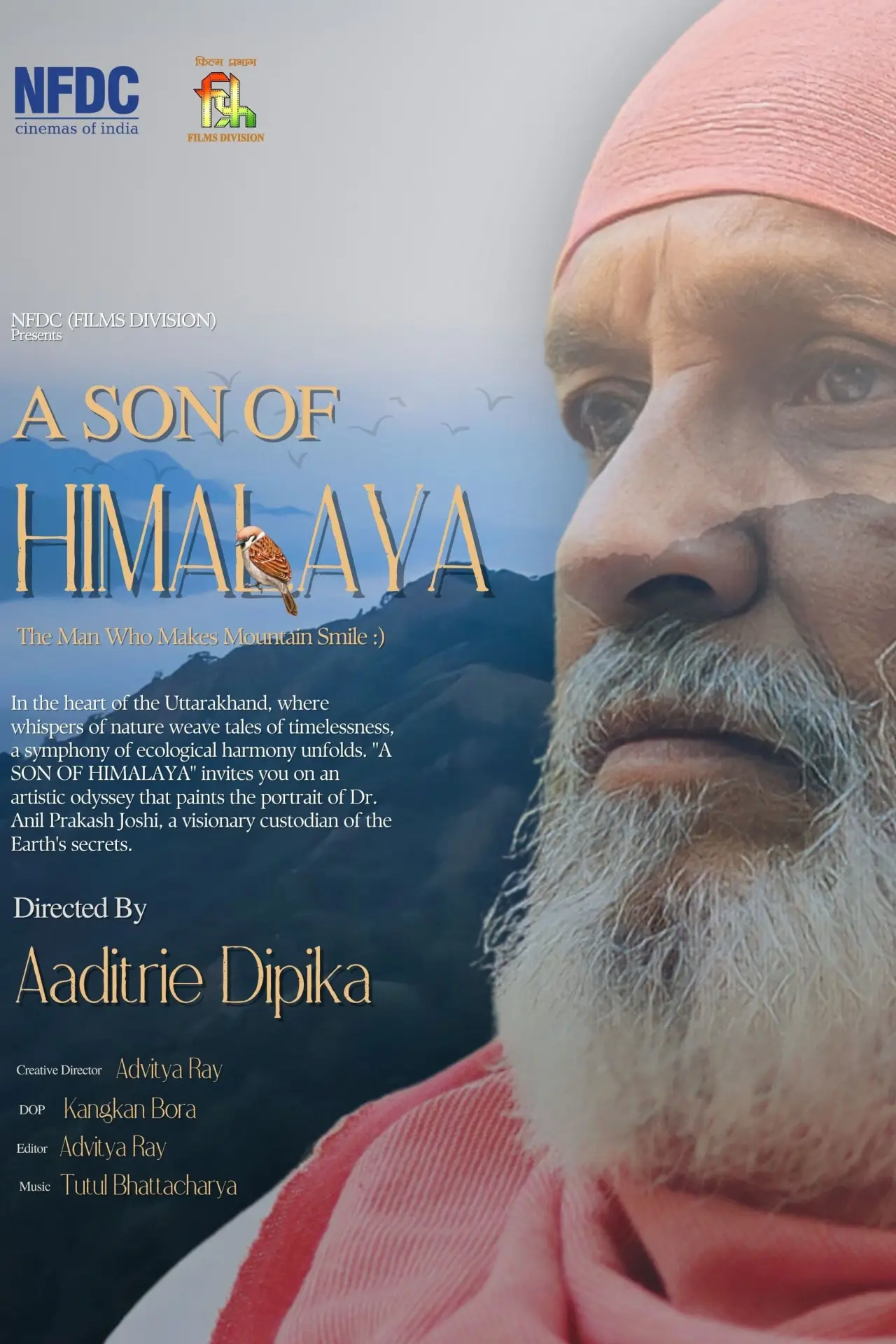 Plakat filmowy "A SON OF HIMALAYA"