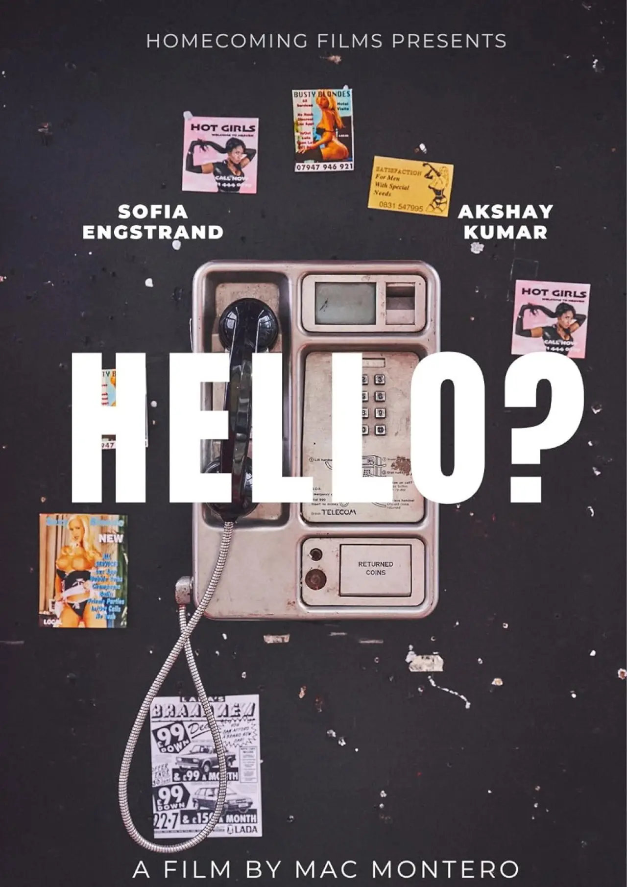 Plakat filmowy "Hello?"
