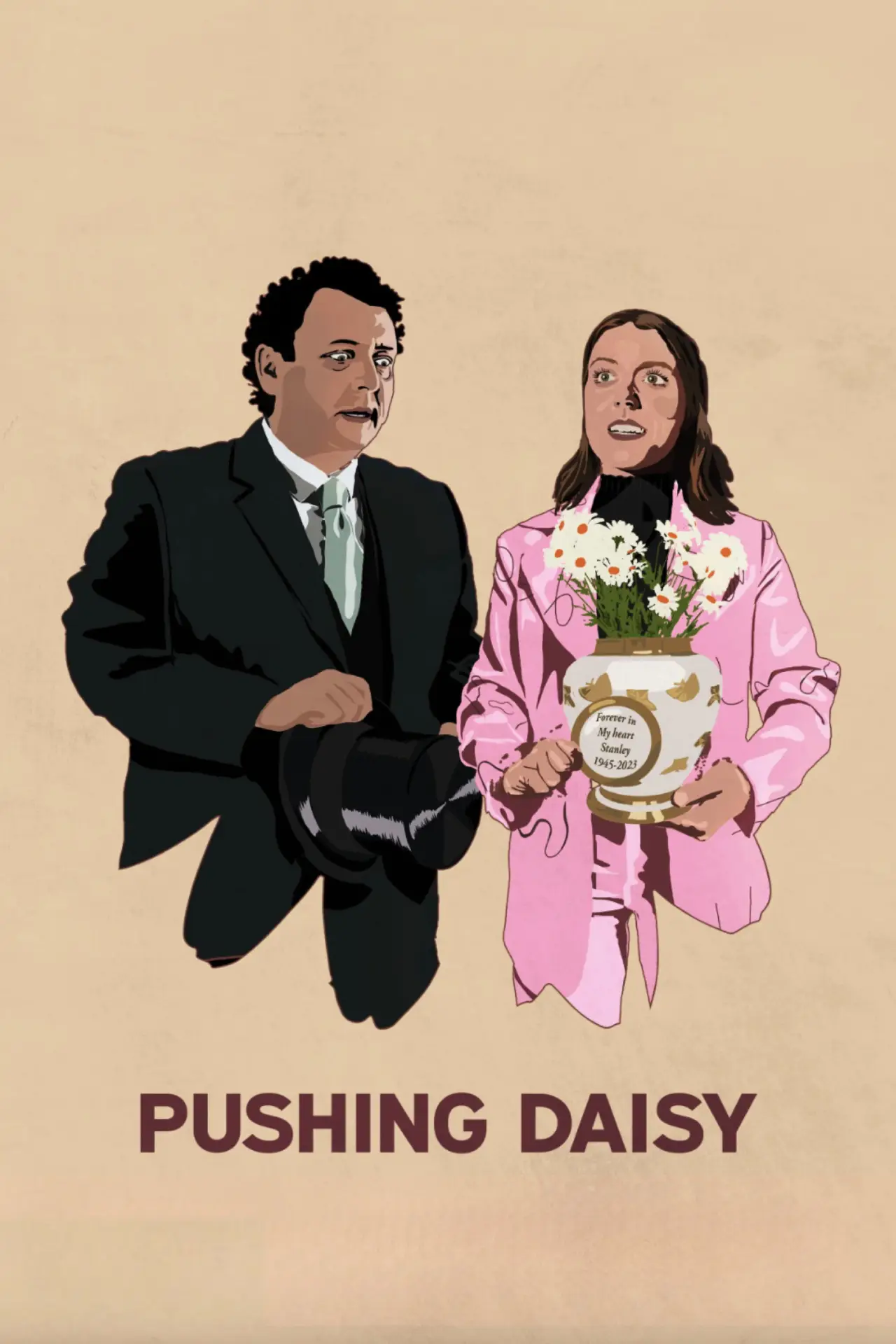 Plakat filmowy "Pushing Daisy"