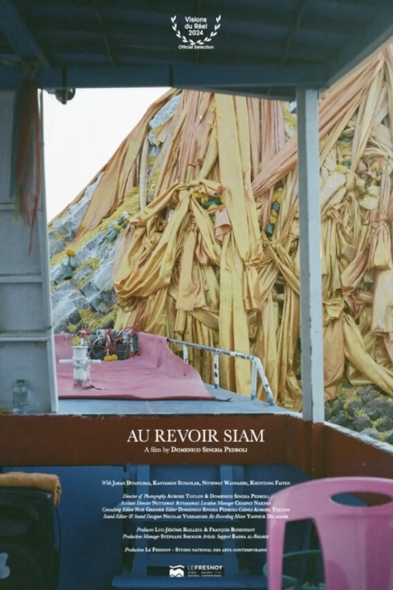 Plakat filmowy "Au Revoir Siam"