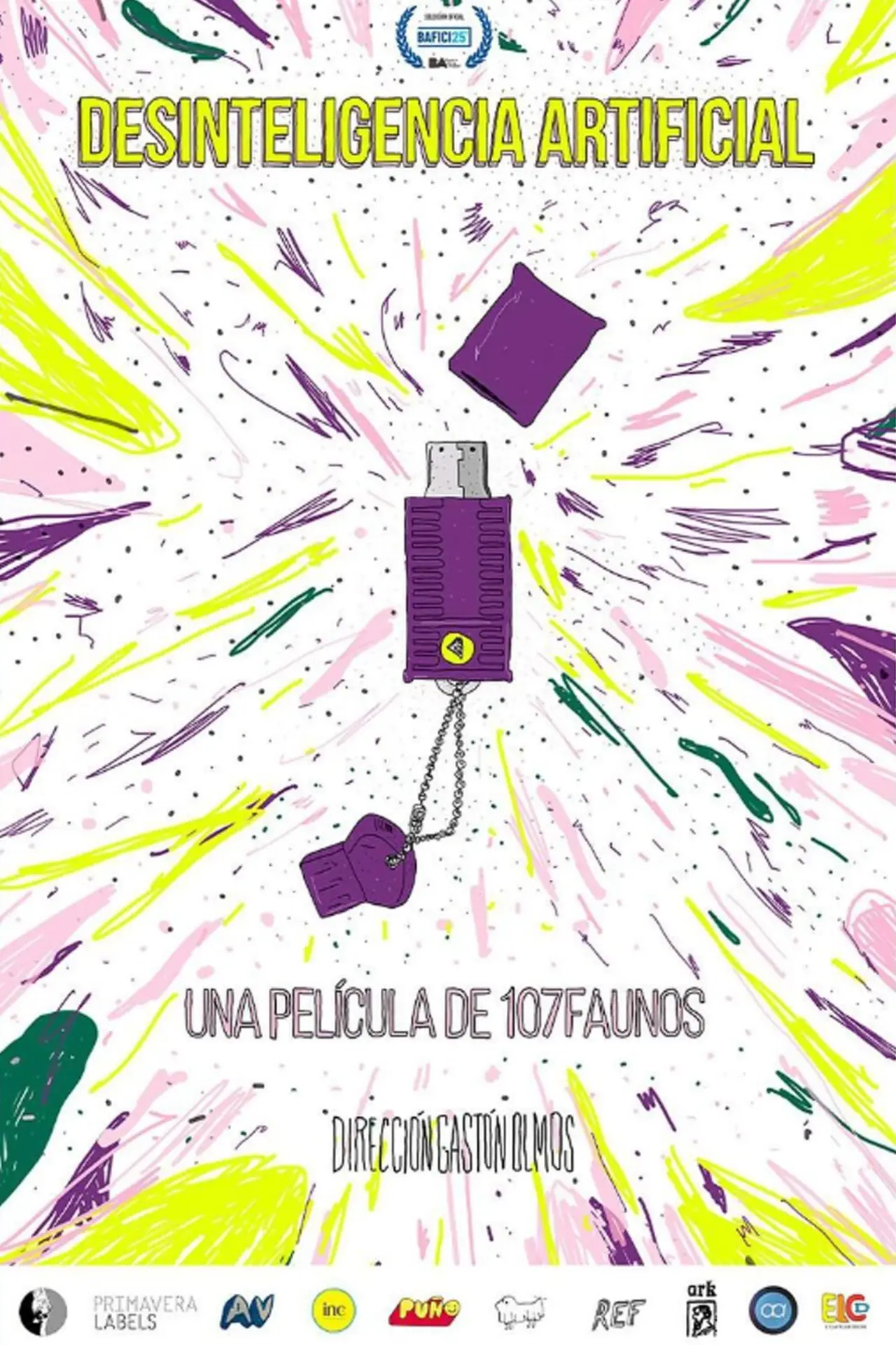 Plakat filmowy "Desinteligencia artificial"