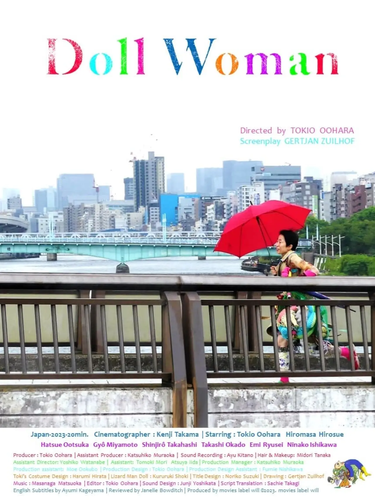 Plakat filmowy "Doll Woman"