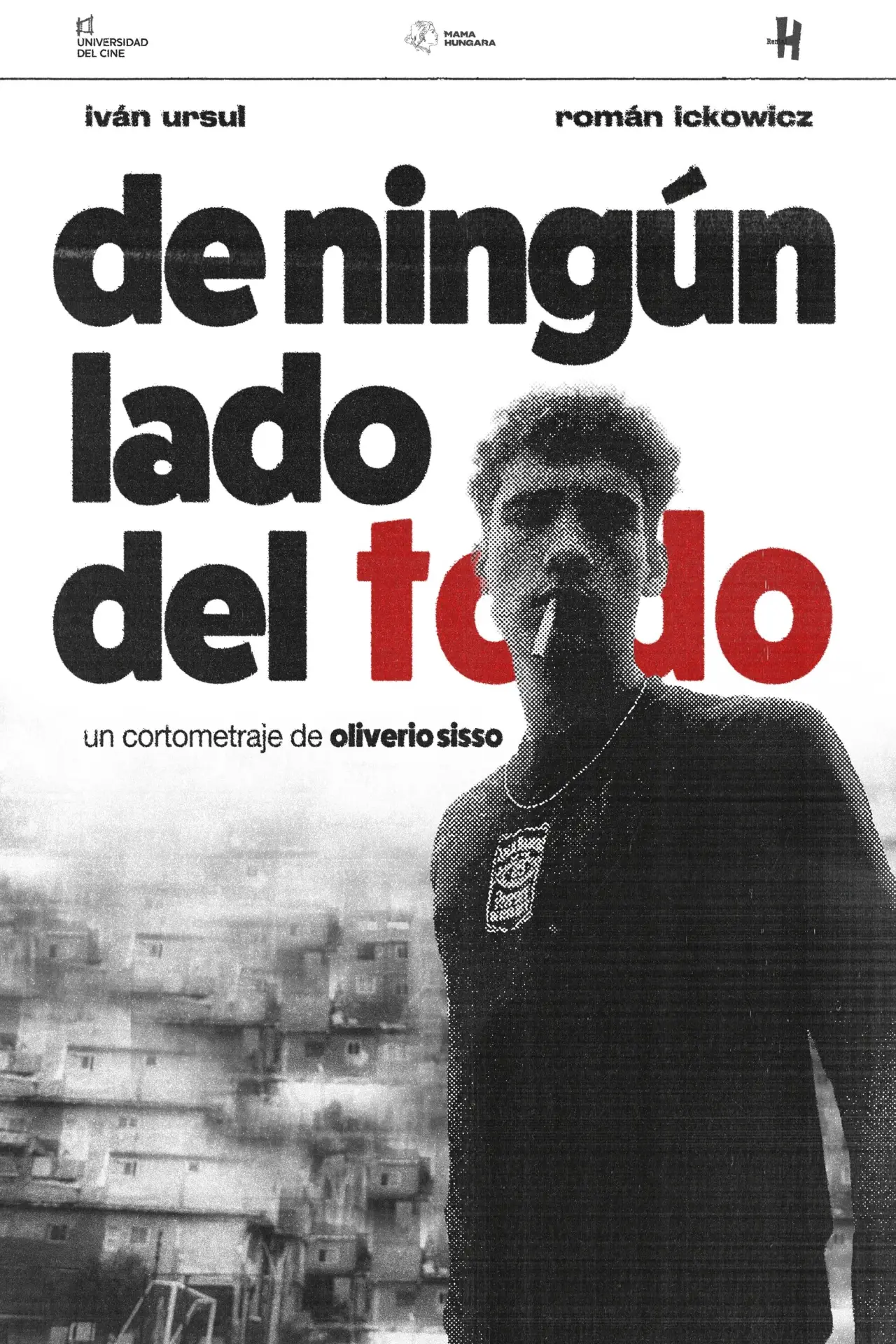 Plakat filmowy "De ningún lado del todo"