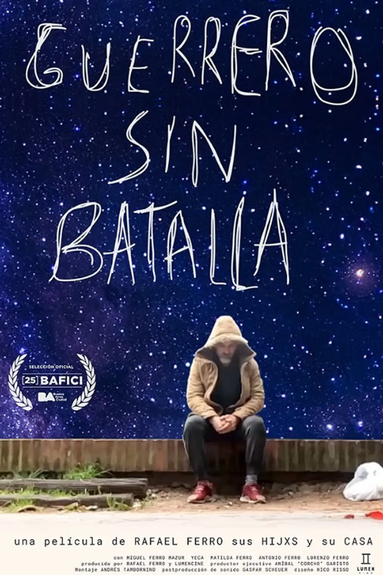 Plakat filmowy "Guerrero sin batalla"