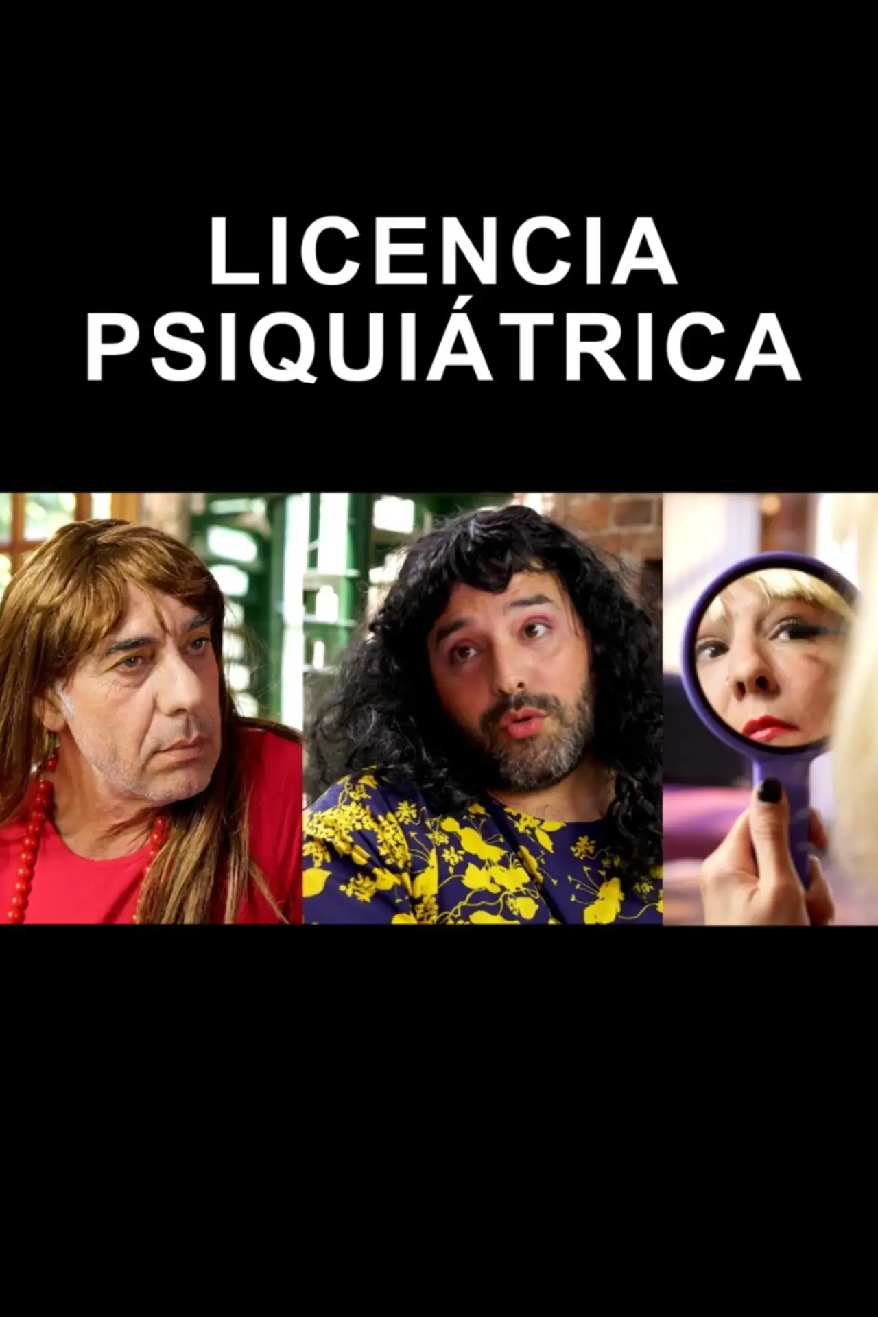 Plakat filmowy "Licencia psiquiátrica"