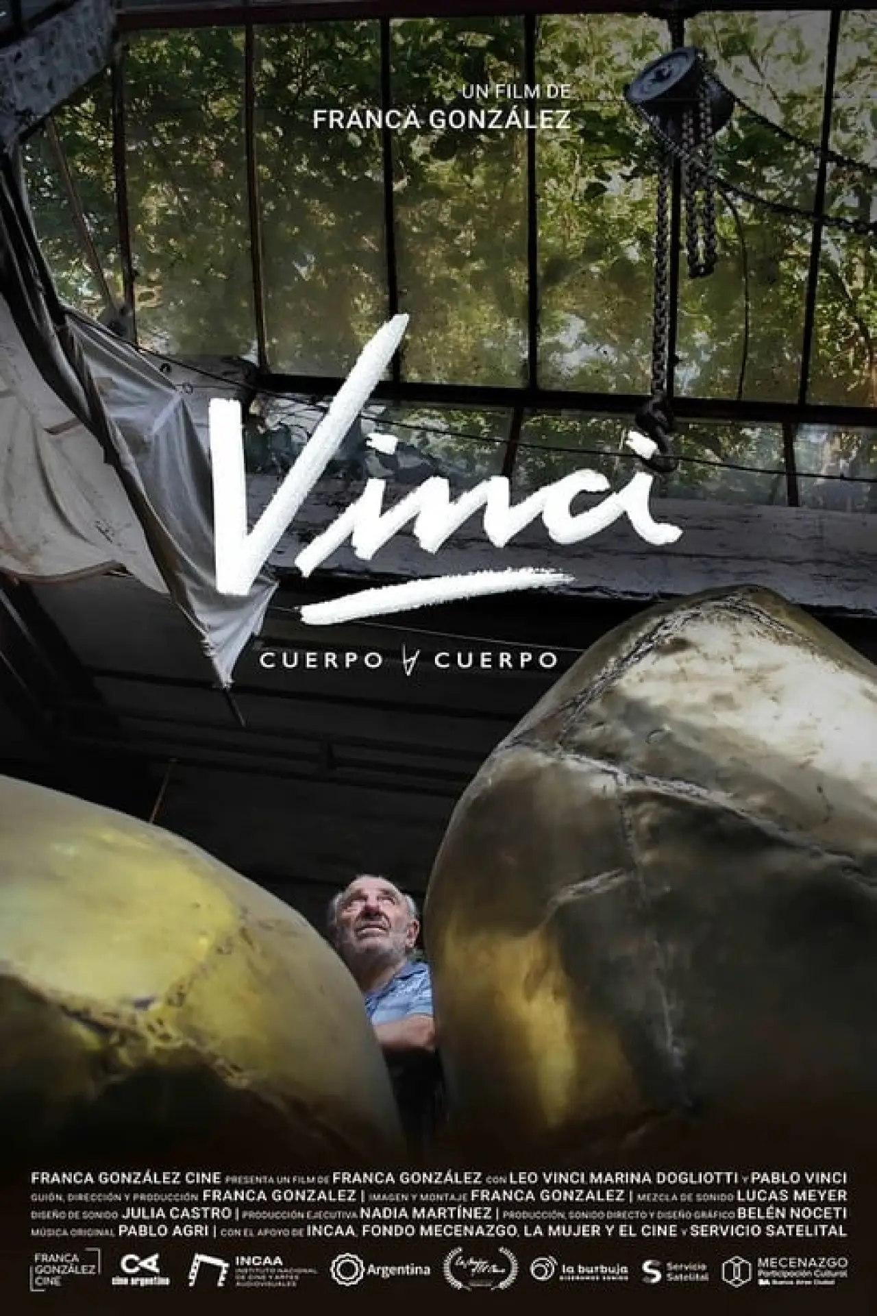 Plakat filmowy "Vinci / Cuerpo a cuerpo"
