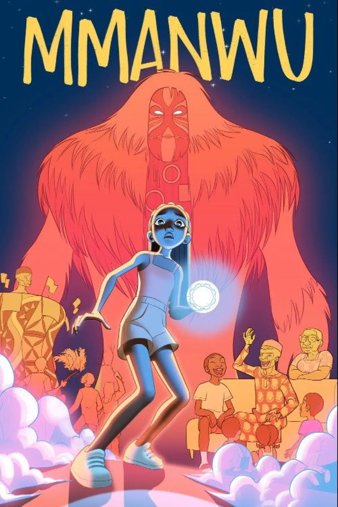 Plakat filmowy "Mmanwu"
