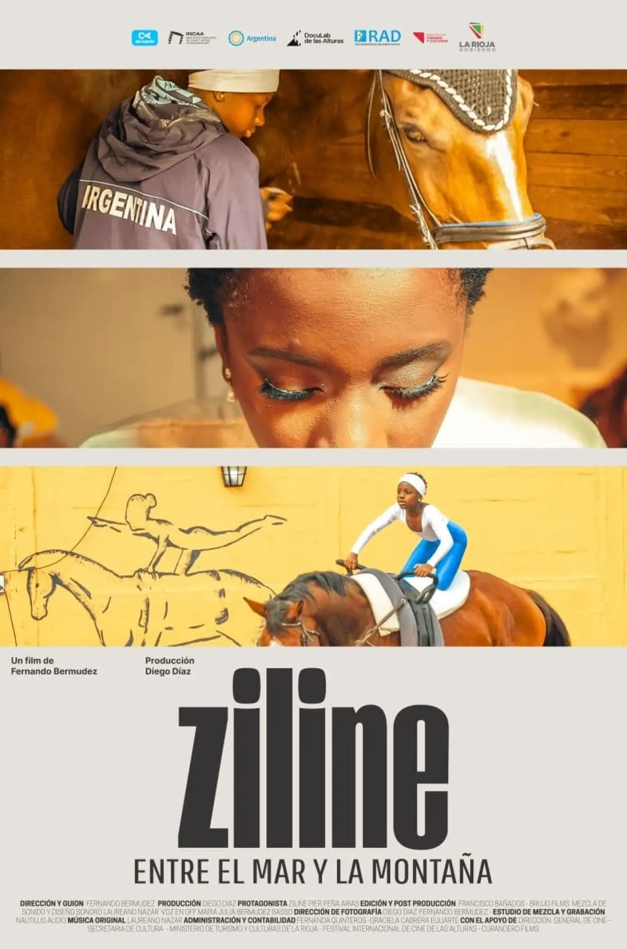Plakat filmowy "Ziline, entre el mar y la montaña"