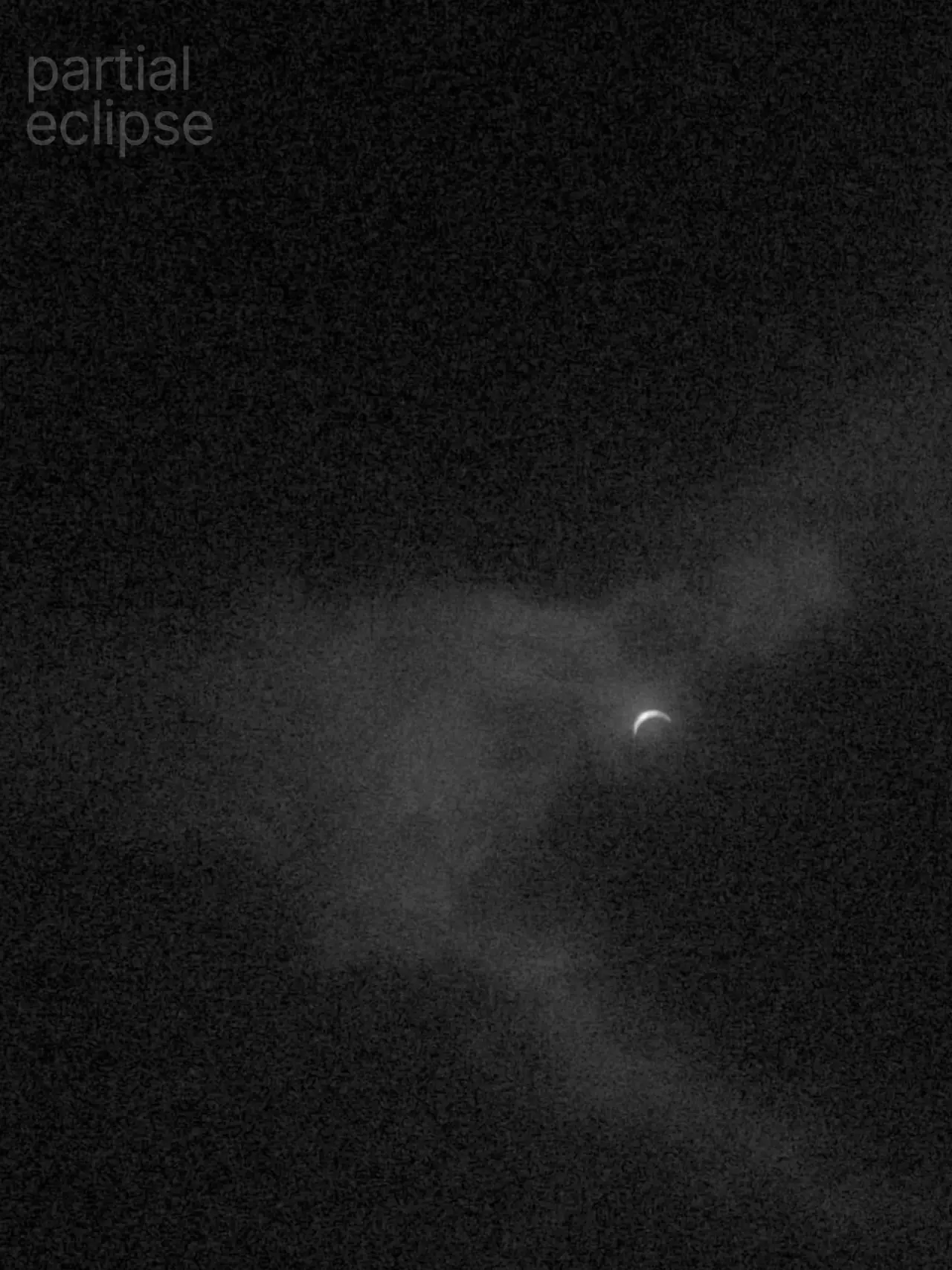 Plakat filmowy "Partial Eclipse"
