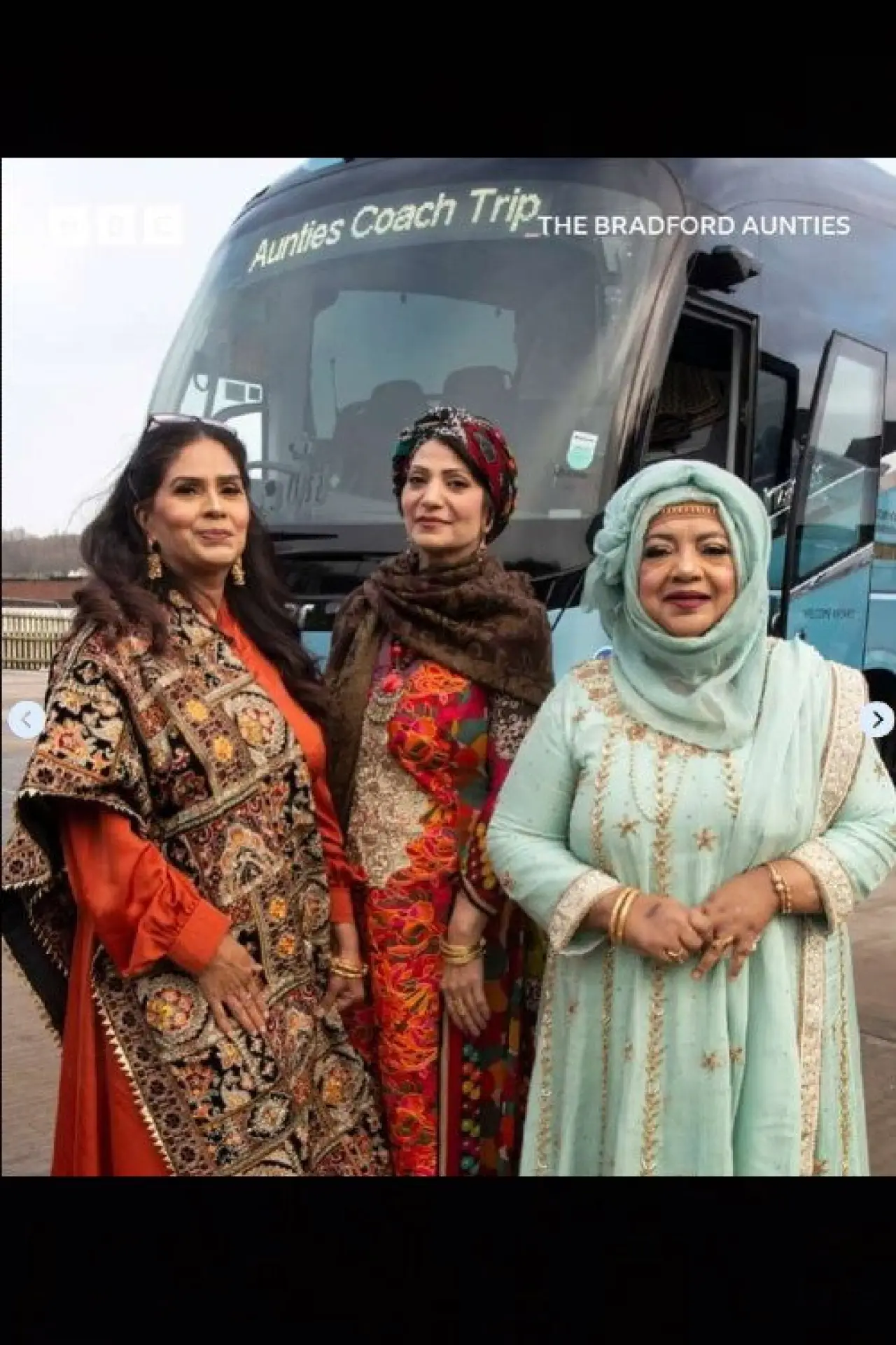 Plakat filmowy "The Bradford Aunties"