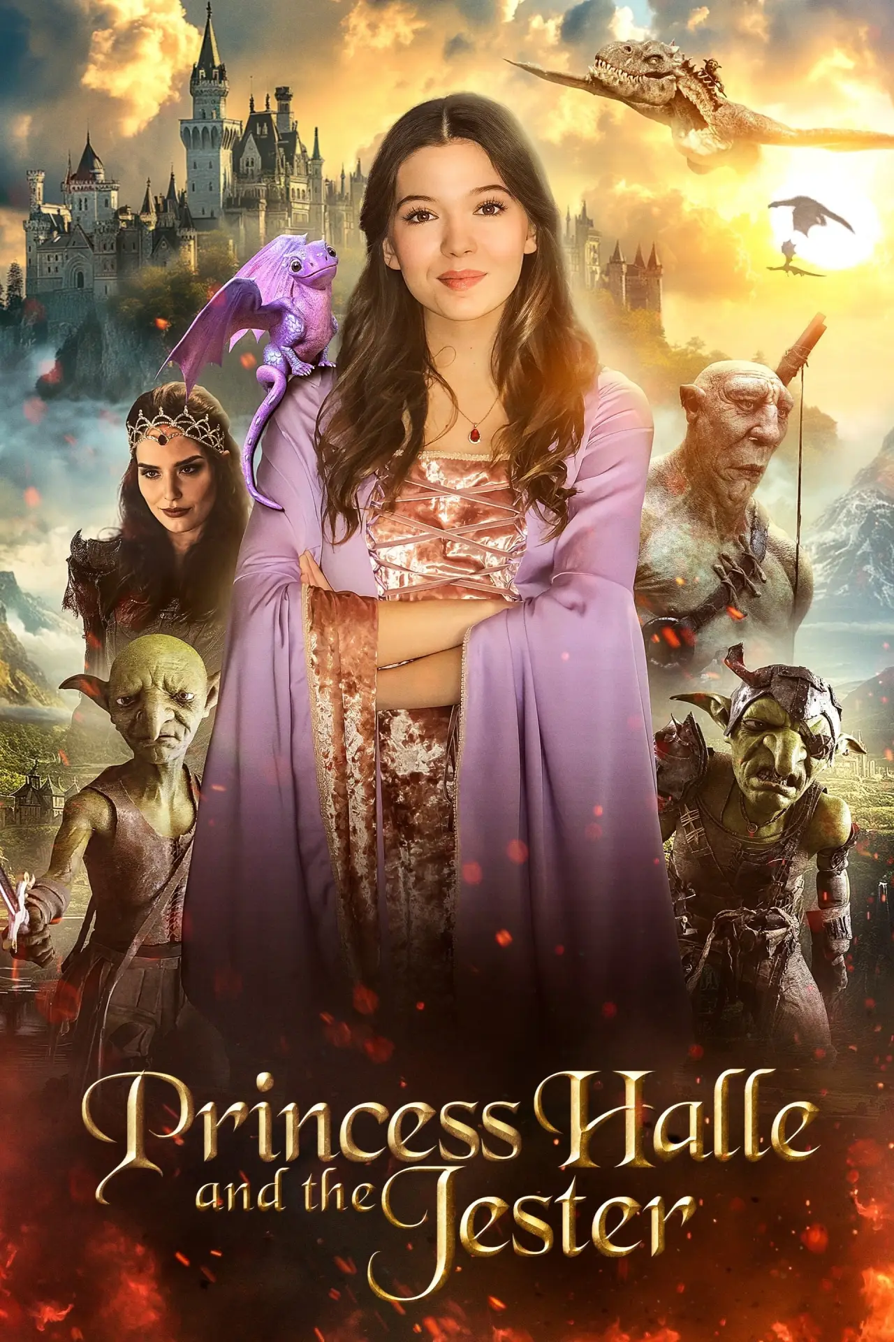 Plakat filmowy "Princess Halle and the Jester"