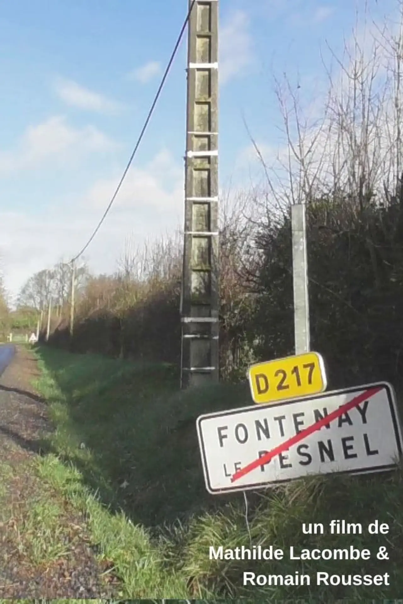Plakat filmowy "Fontenay le Pesnel"
