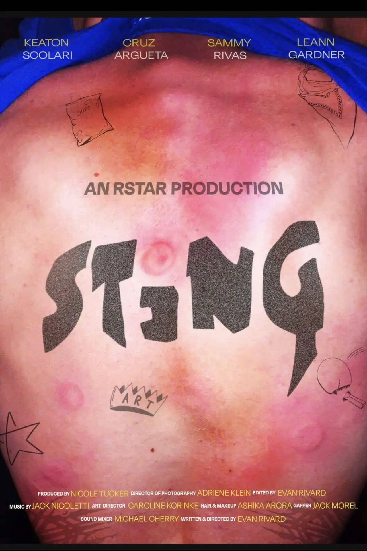 Plakat filmowy "Sting"
