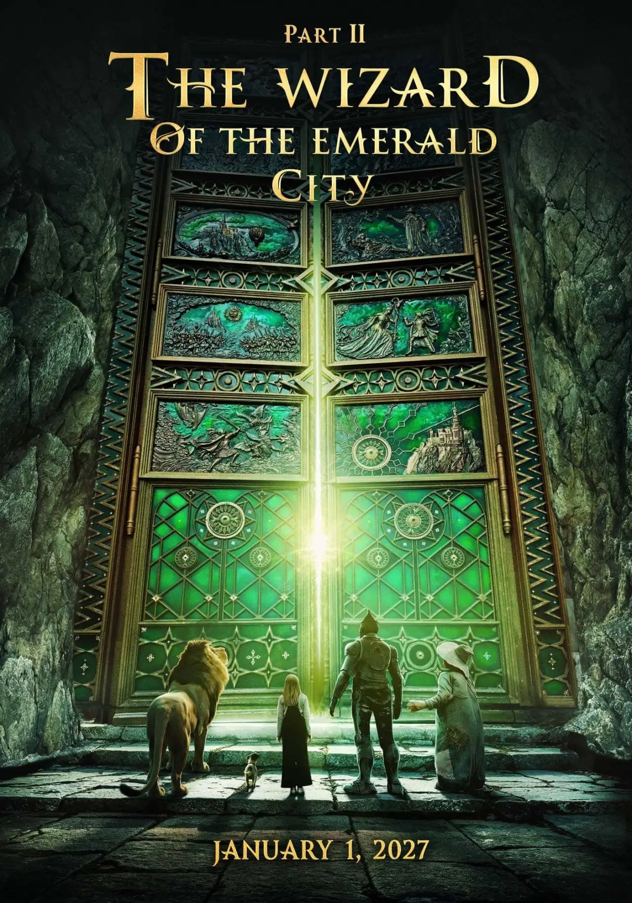 Plakat filmowy "Волшебник Изумрудного города. Великий и ужасный"