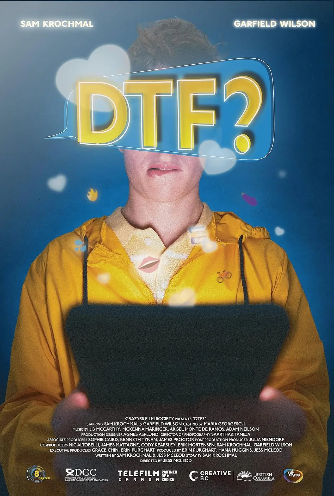 Plakat filmowy "DTF?"