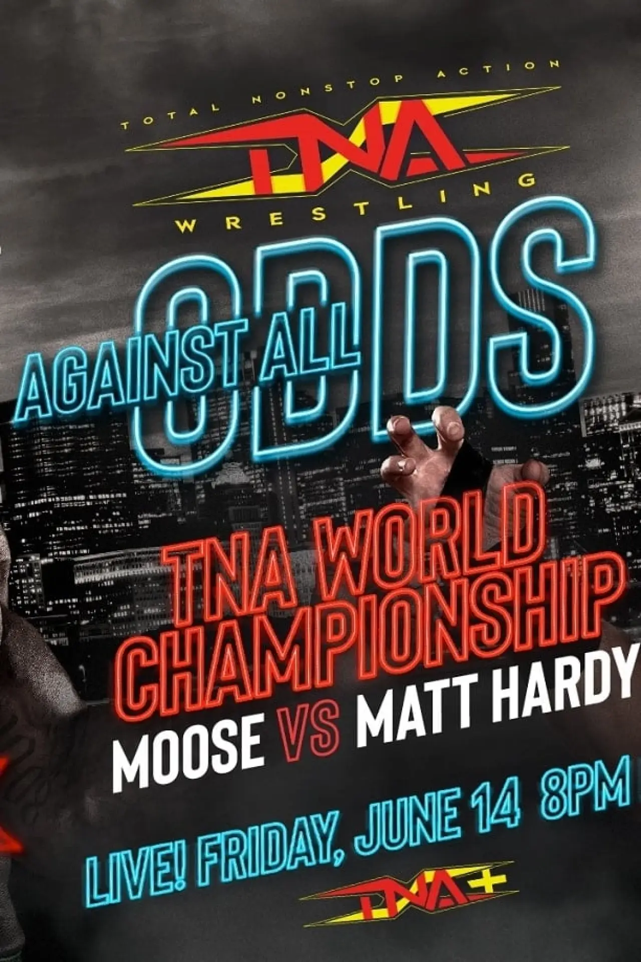 Plakat filmowy "TNA Against All Odds 2024"