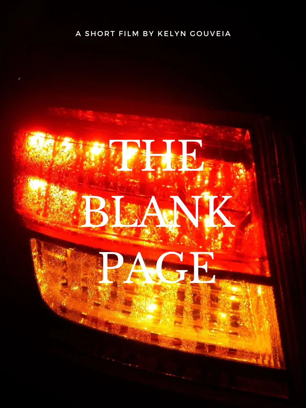 Plakat filmowy "The Blank Page"