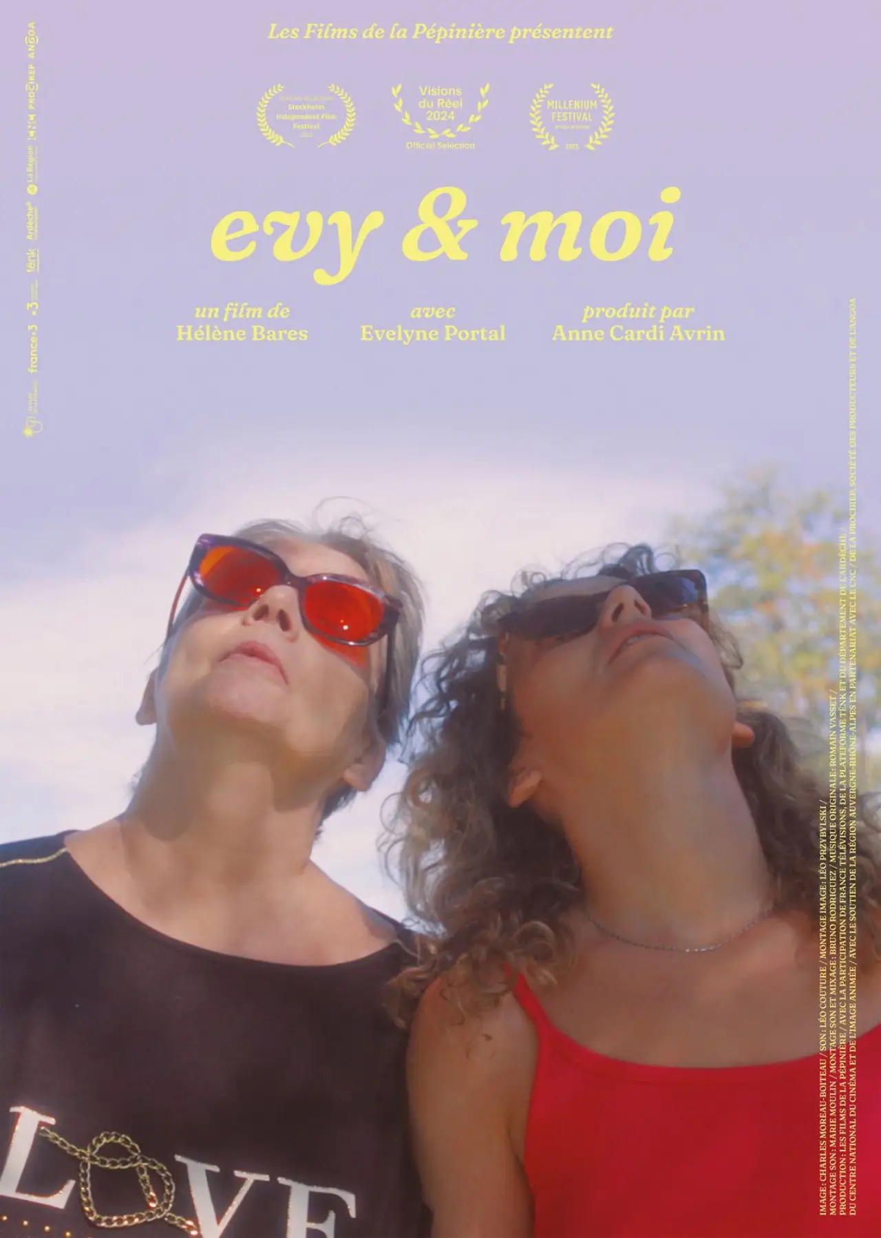 Plakat filmowy "evy & moi"