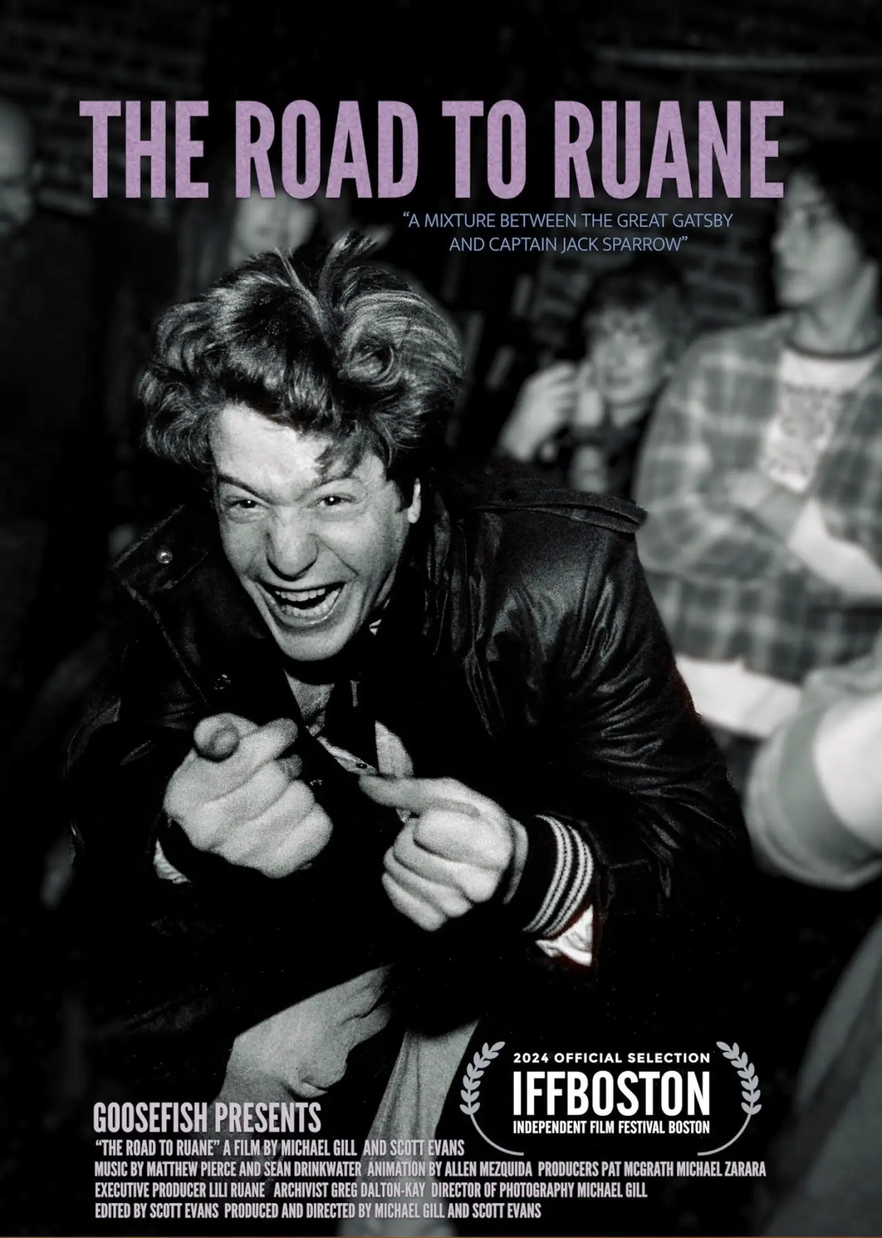 Plakat filmowy "The Road to Ruane"