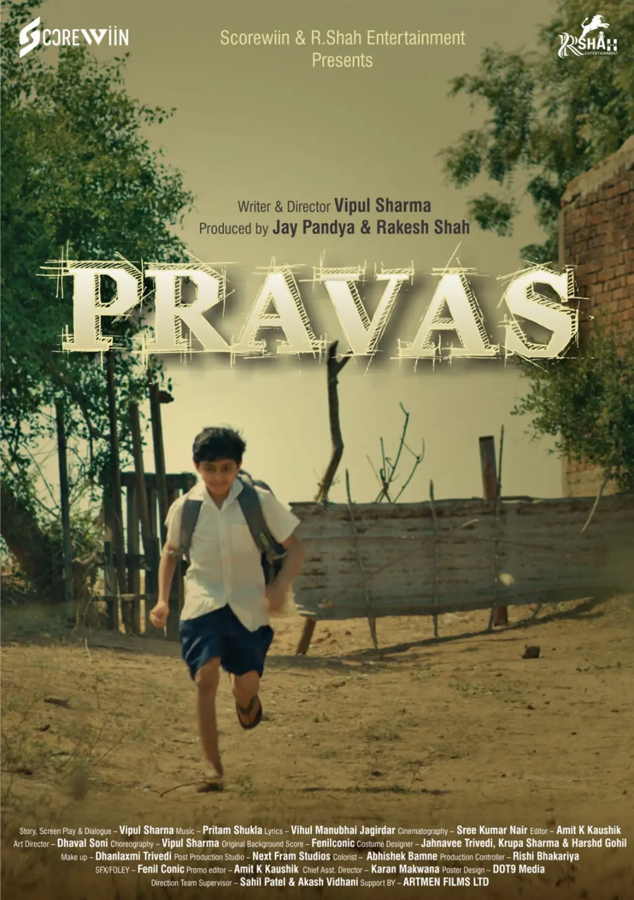 Plakat filmowy "Pravas"