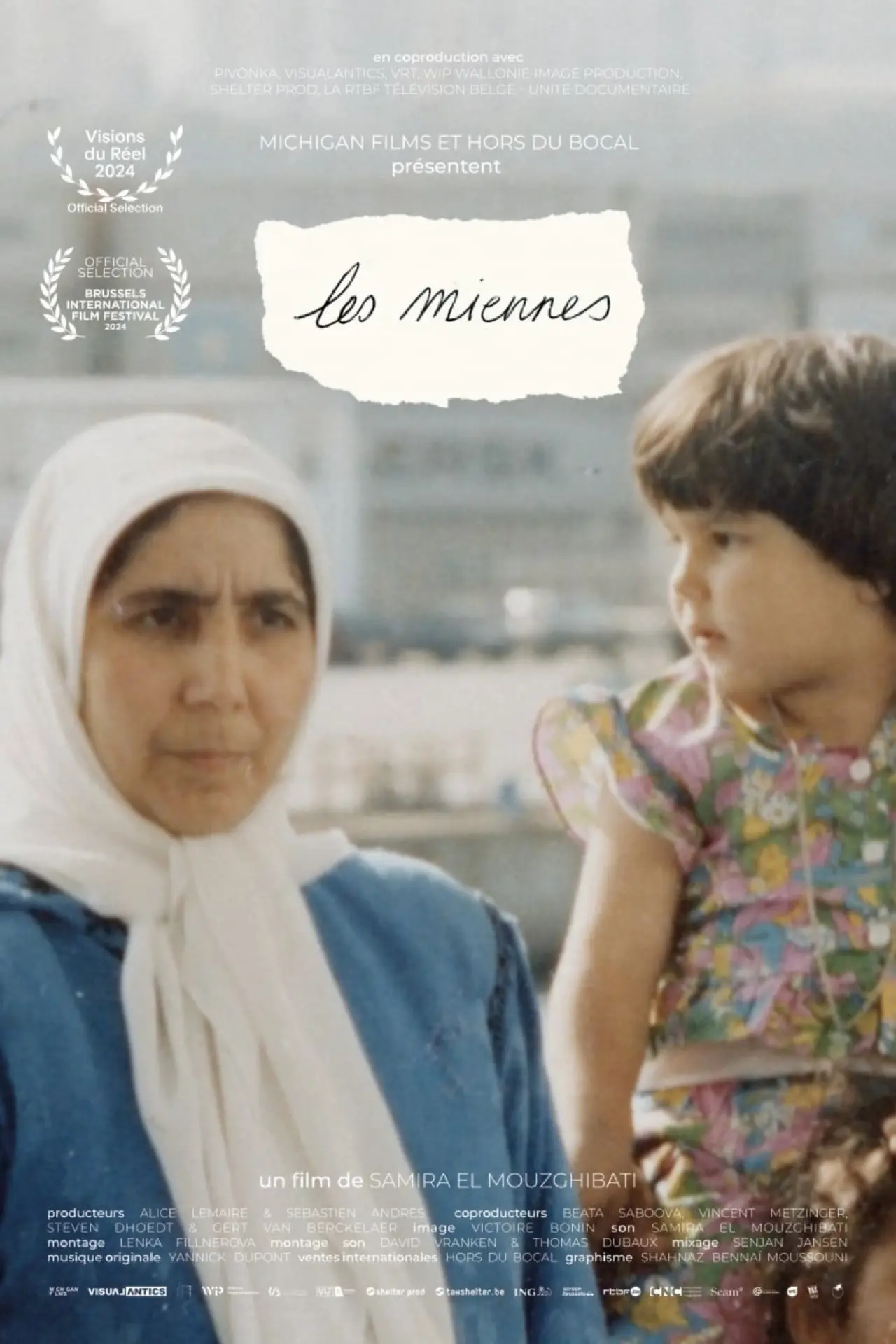 Plakat filmowy "Les Miennes"