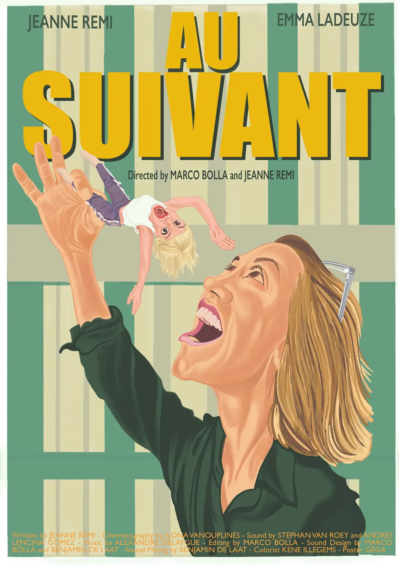 Plakat filmowy "Au suivant"